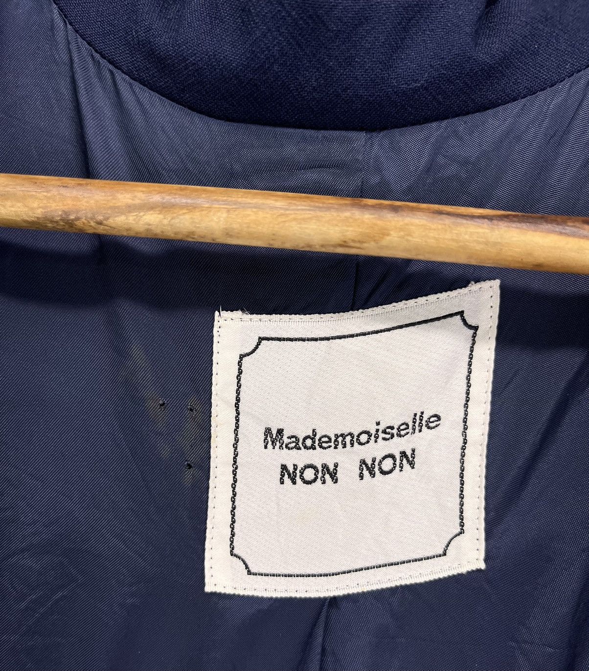 Issey Miyake Issey Miyake X Mademoiselle Non Non Wool Blazer Coat Jacket Size S / US 4 / IT 40 - 6 Thumbnail