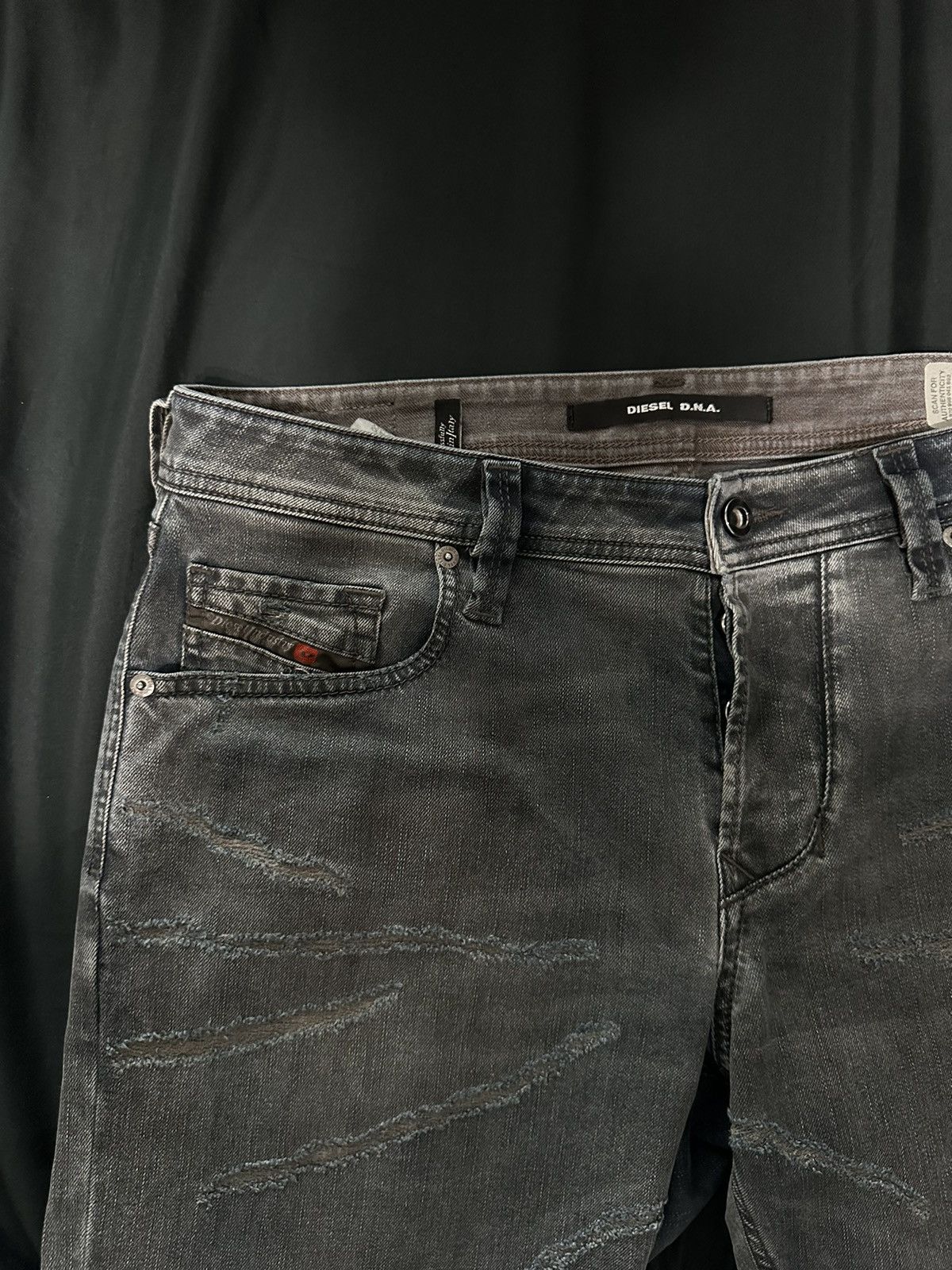 Diesel Diesel Repair Denim Size US 33 - 3 Thumbnail