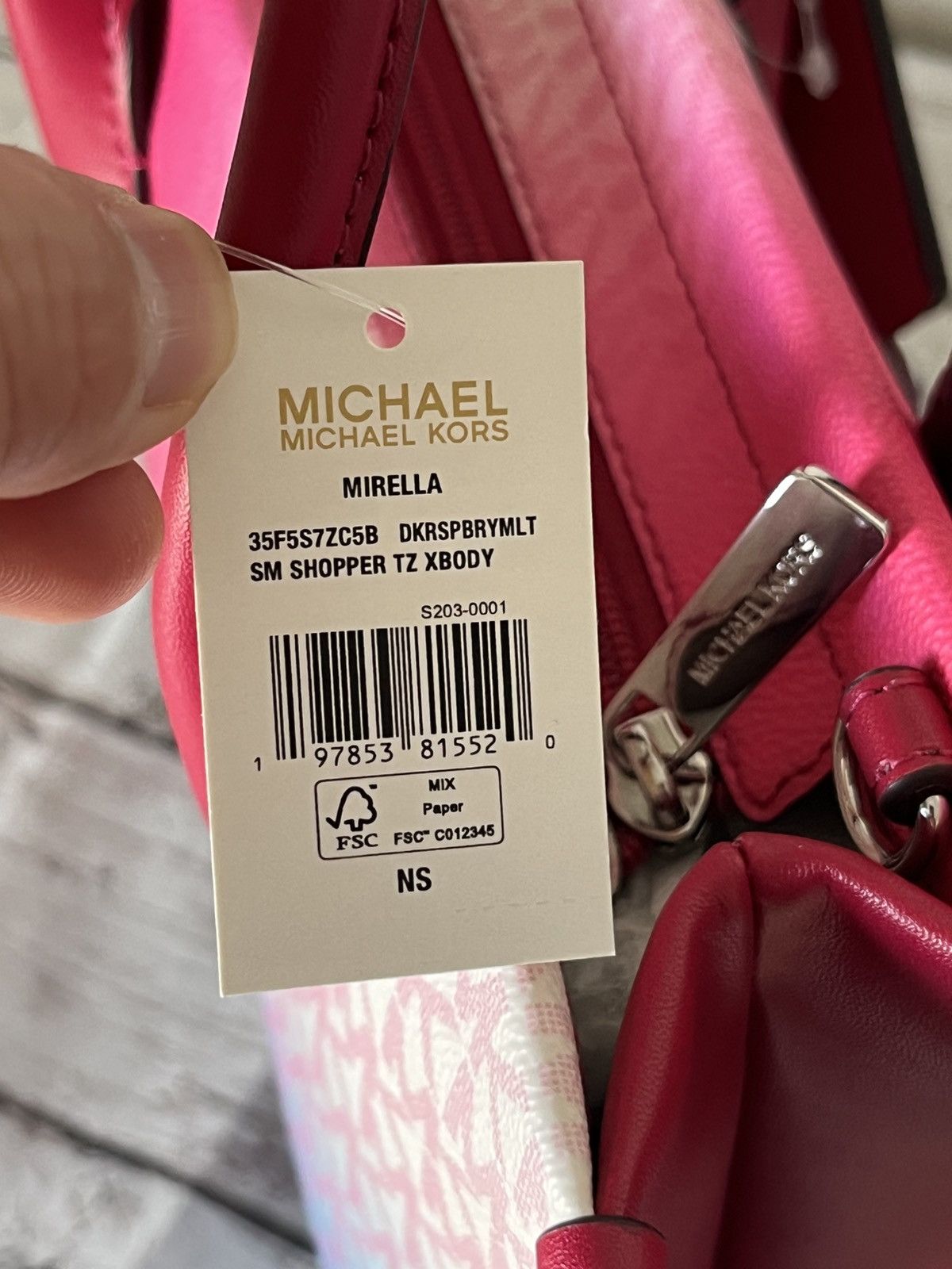 Michael Kors Michael Kors Mirella small shopper top zip Xbody Size ONE SIZE - 8 Thumbnail