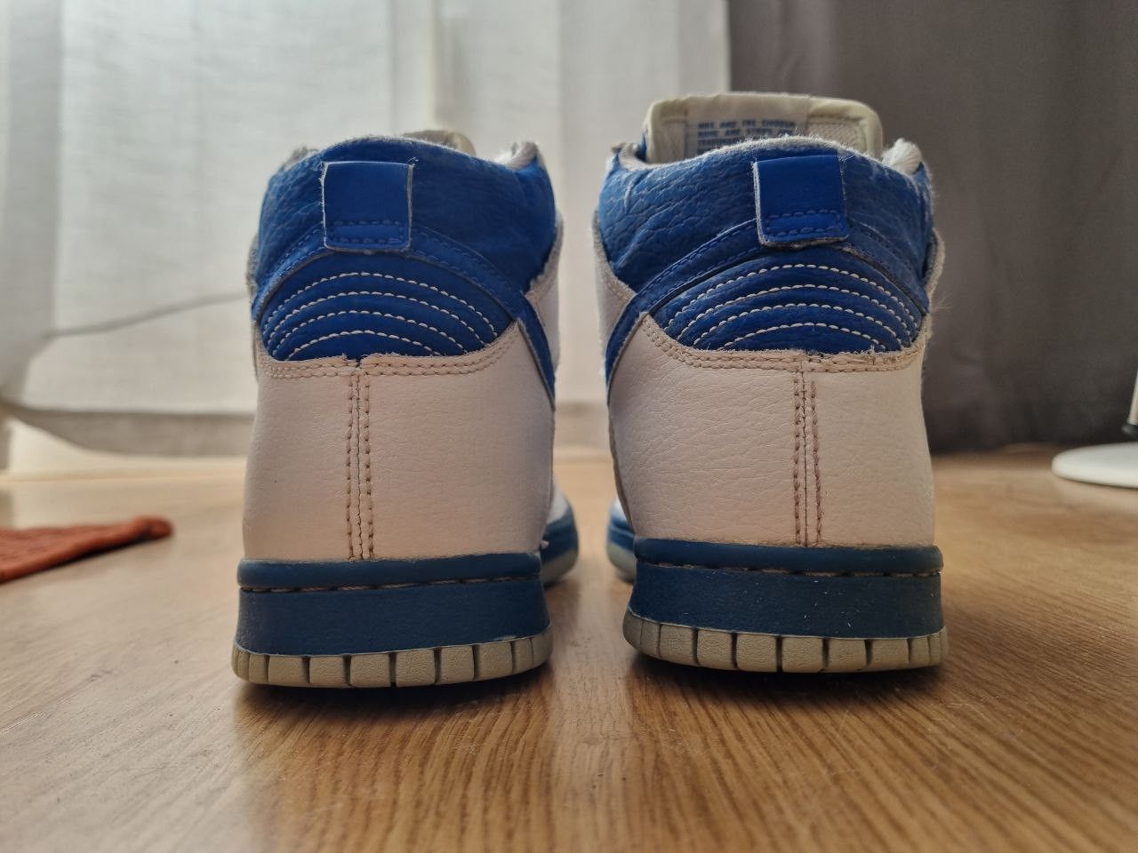 Nike Nike Dunk High GS 'White Blue Sapphire' Size US 6.5 / IT 36.5 - 5 Thumbnail