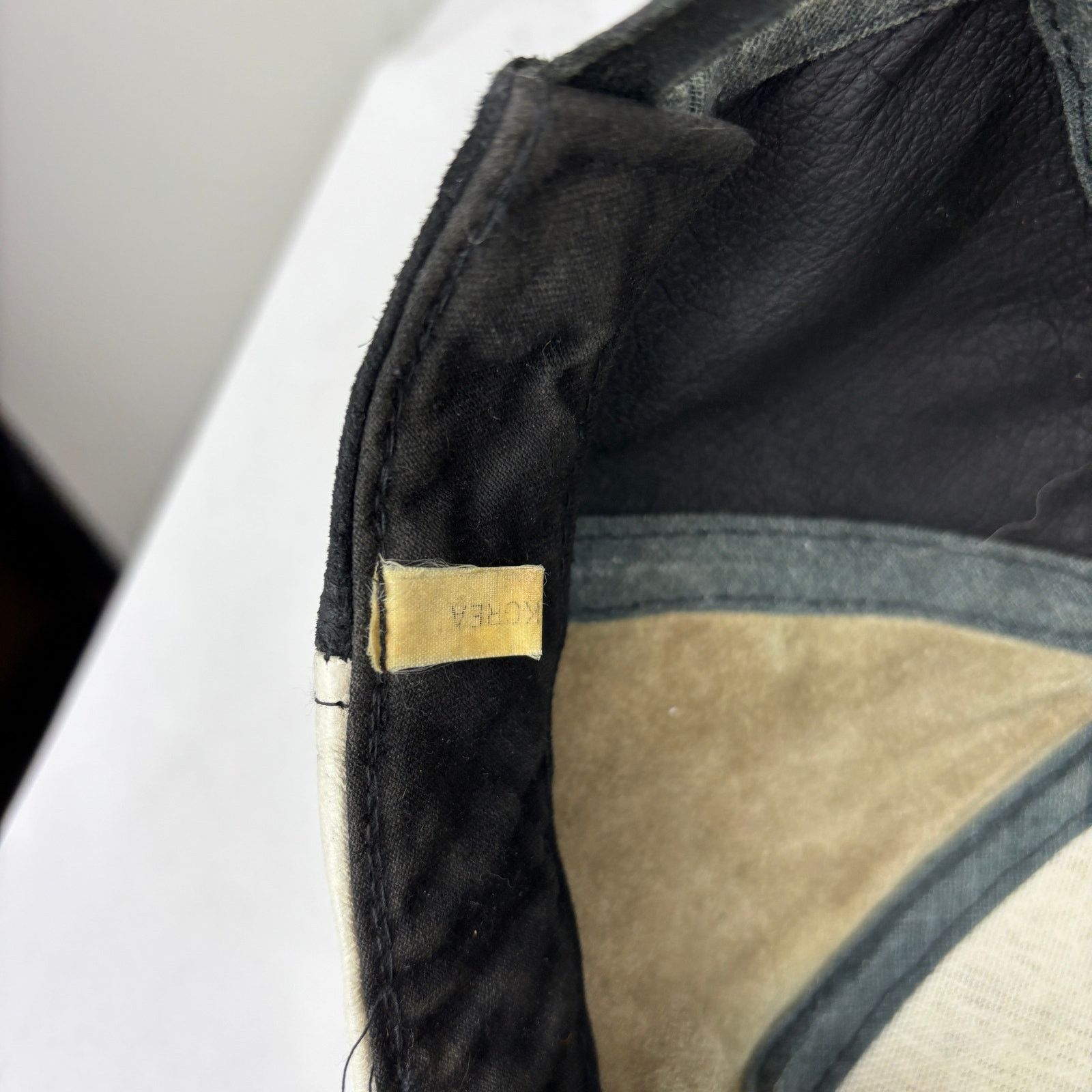 Vintage VTG Malcolm X Suede Leather Panel Baseball Adjustable Hat Size ONE SIZE - 8 Thumbnail