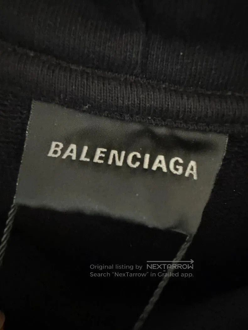 Balenciaga Balenciaga Blurred Logo Hoodie S. Size US S / EU 44-46 / 1 - 3 Thumbnail