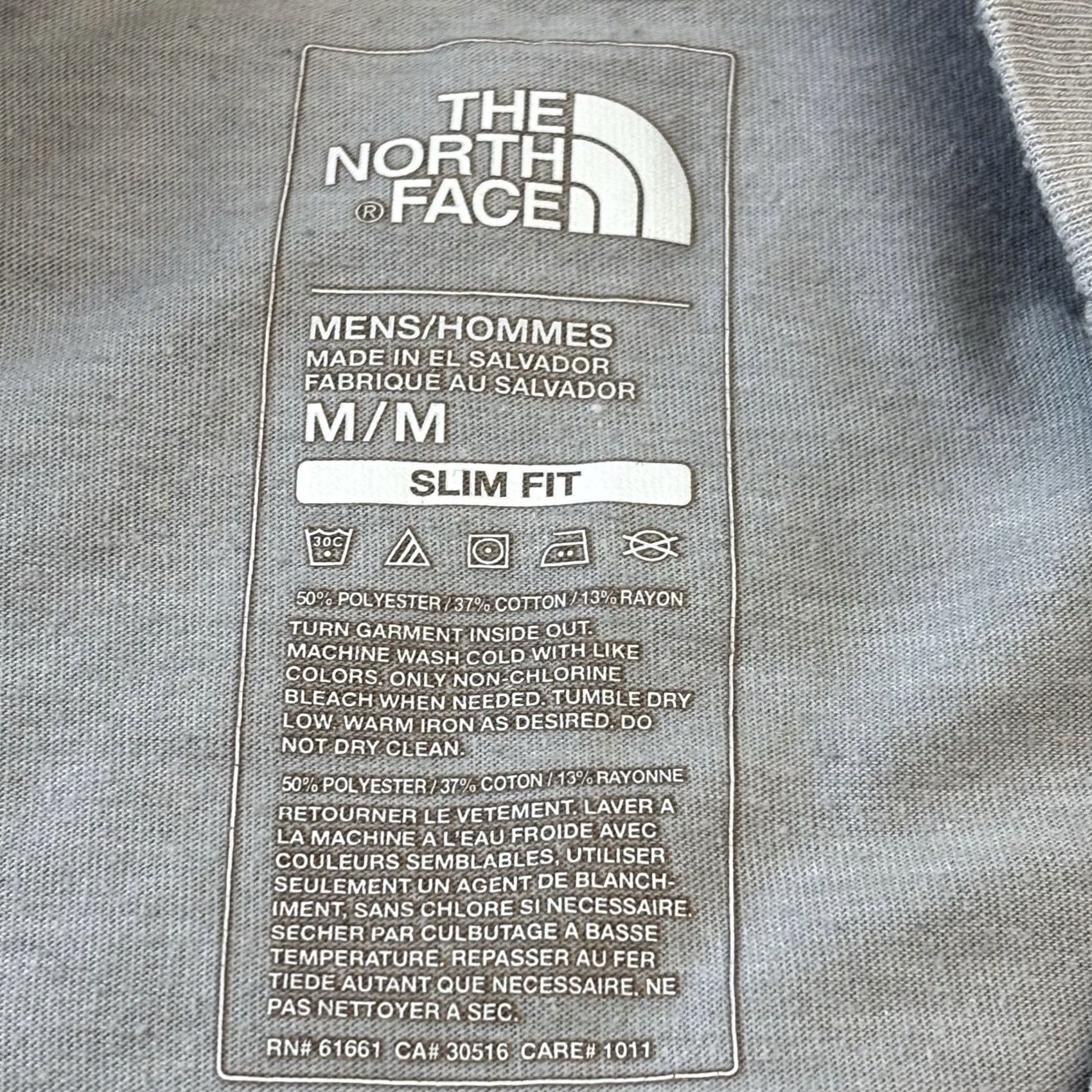 The North Face The North Face T Shirt Medium Slim Fit Print Top Grey Short Sleeve Top Used Worn Mens M Regular Size XS do not apply Size US M / EU 48-50 / 2 - 6 Thumbnail