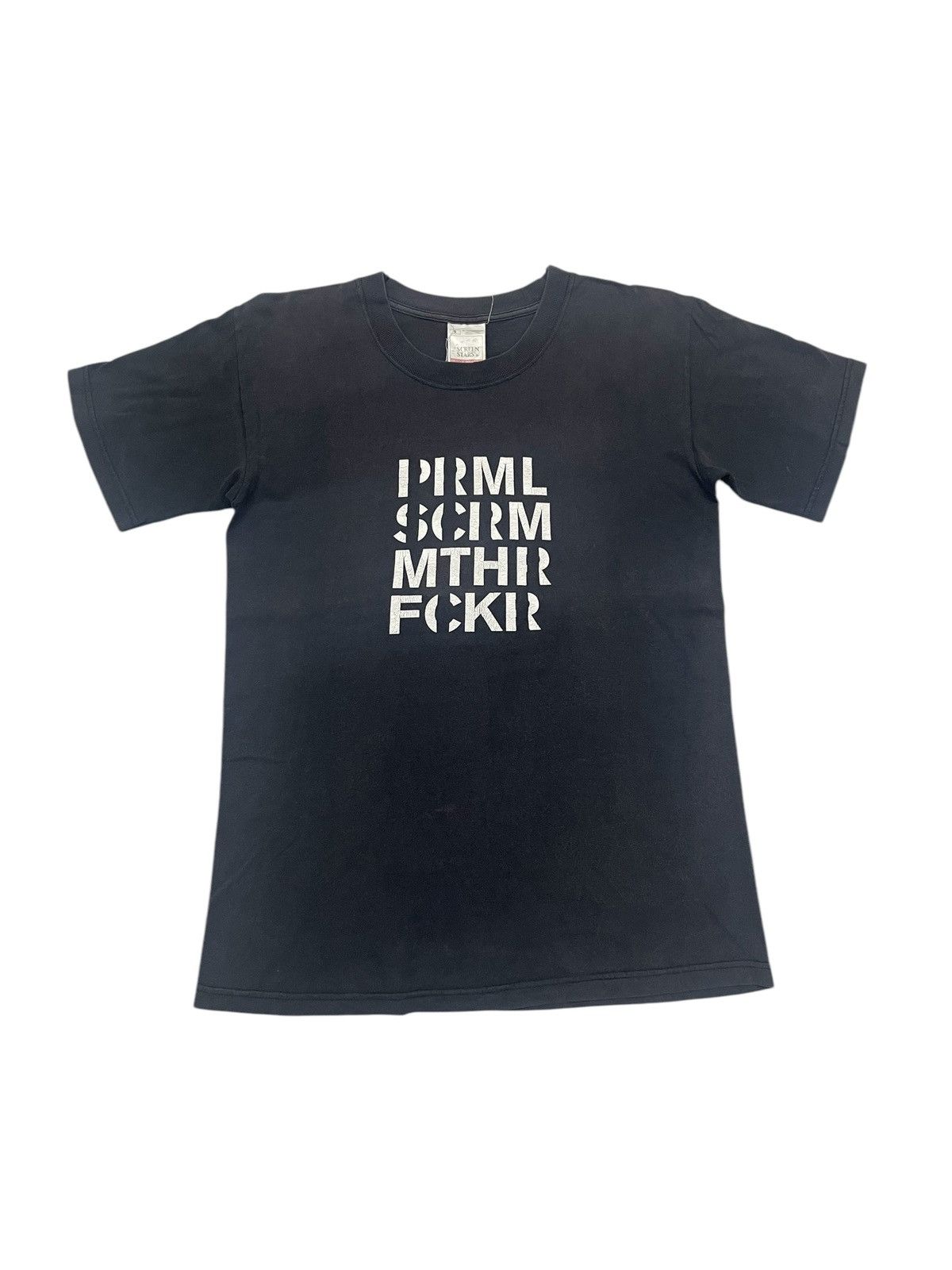 Band Tees × Vintage Vintage 90s Primal Scream Motherfucker Sunfaded T-shirt Size US S / EU 44-46 / 1 - 1 Thumbnail