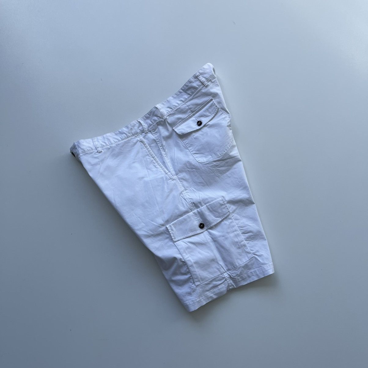 Paul & Shark Paul & Shark Yachting Royal Cotton Cargo Shorts White Size US 42 / EU 58 - 4 Thumbnail