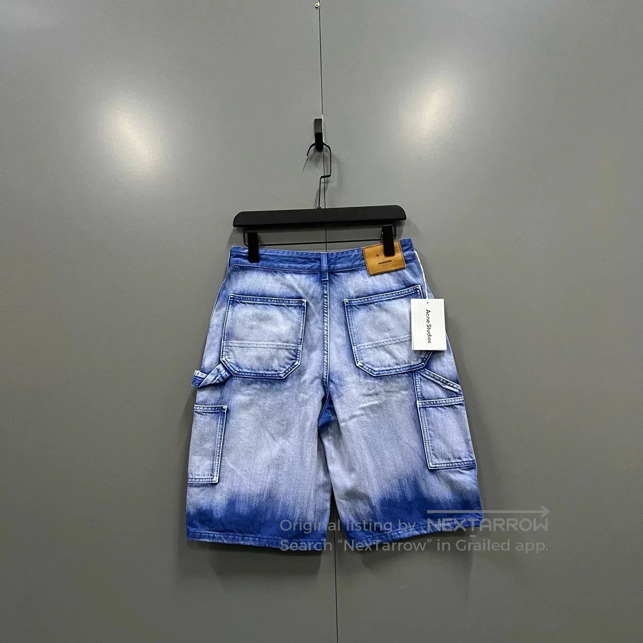 Acne Studios Acne Studios Tie-Dye Denim Shorts. Size 24" / US 00 / IT 34 - 2 Thumbnail
