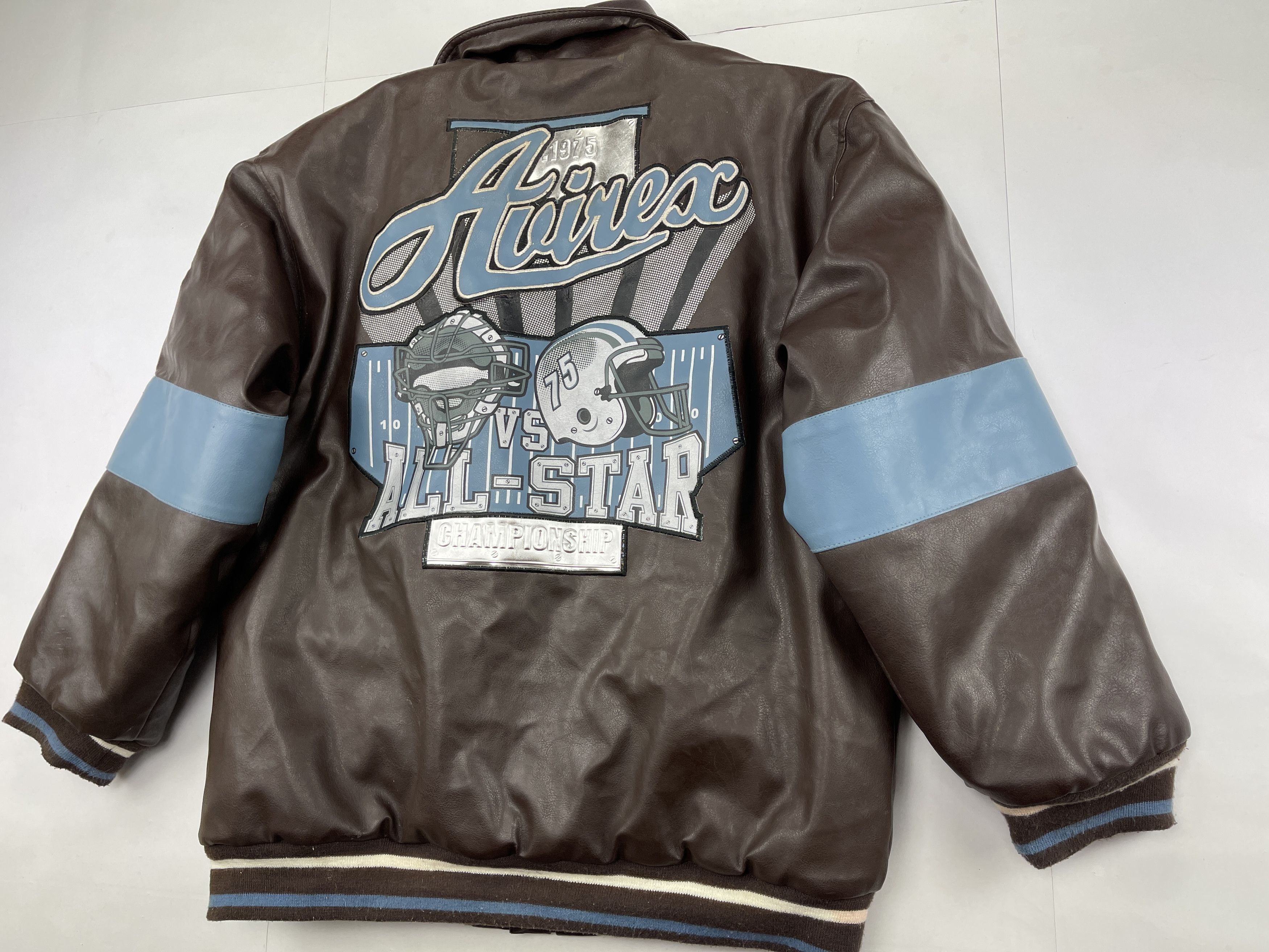 Avirex AVIREX faux leather jacket, vintage, 90s hip hop 1990s M Size US M / EU 48-50 / 2 - 4 Thumbnail