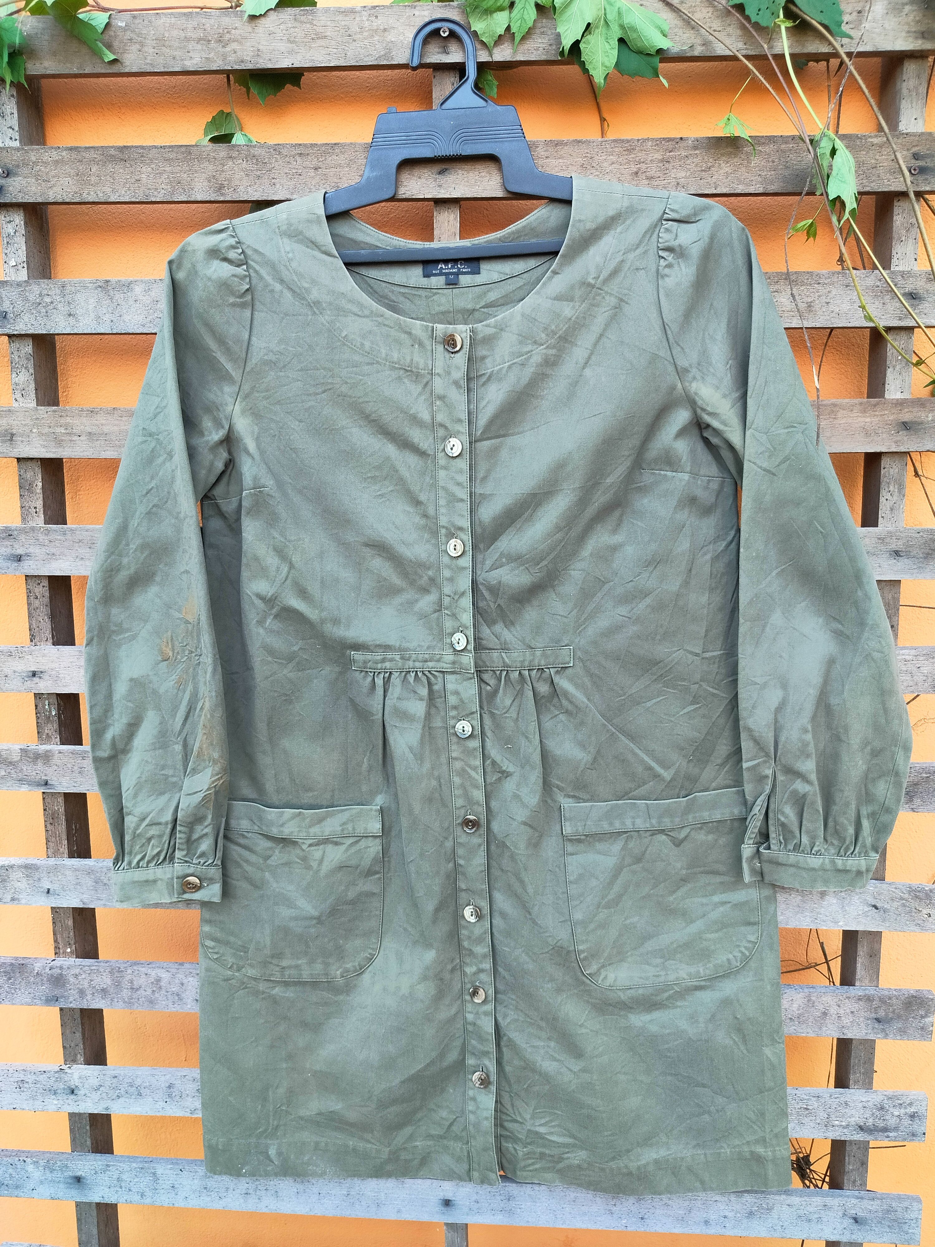 A.P.C. A.P.C BUTTON UP SHIRT Size M / US 6-8 / IT 42-44 - 2 Thumbnail