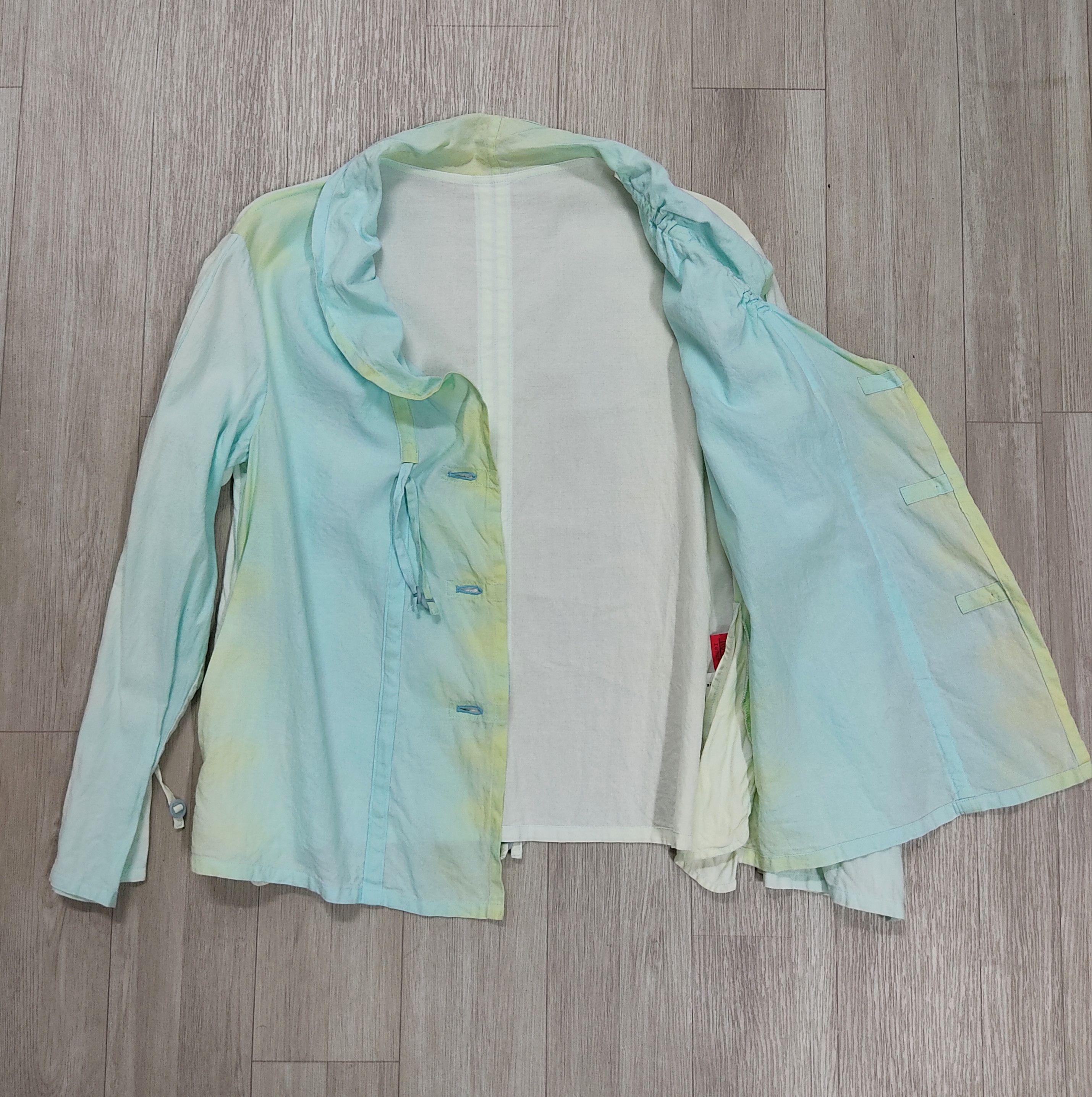 Issey Miyake Issey Miyake HEART HAAT Pastel Turquoise Light Blouson Size M / US 6-8 / IT 42-44 - 10 Thumbnail
