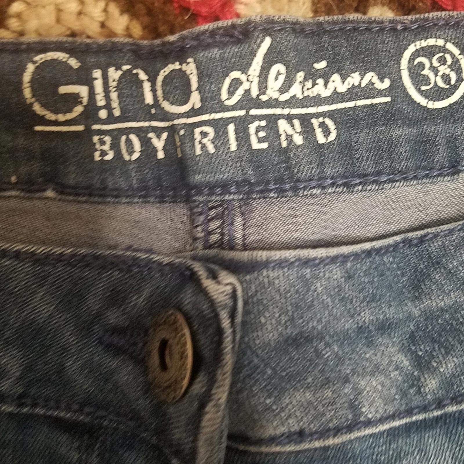 Designer Gina Denim Boyfriend Shorts Size 32 Size 32" / US 10 / IT 46 - 3 Thumbnail