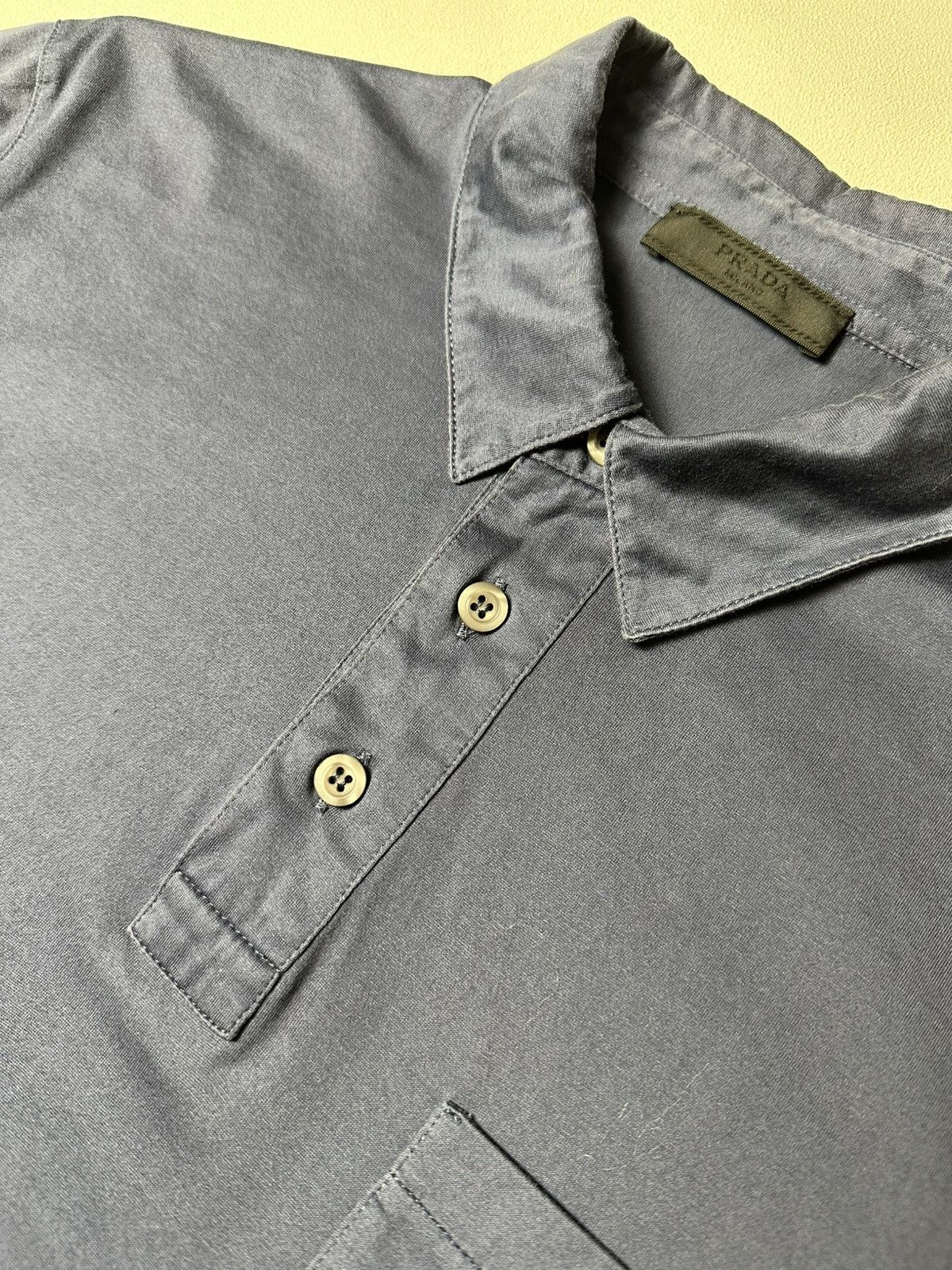 Prada Prada polo legit size L fits M mens mint 🤌🏼 Size US L / EU 52-54 / 3 - 8 Thumbnail
