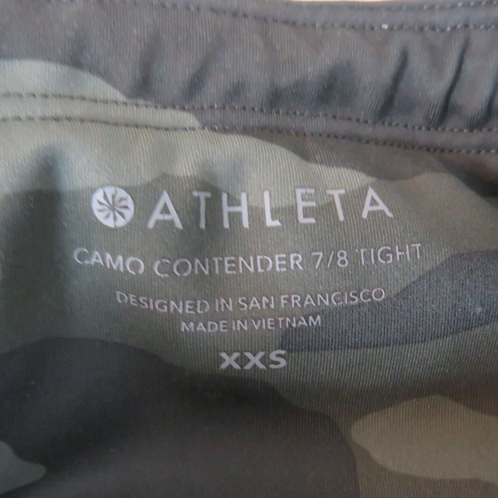 Athleta Athleta Camo Contender 7/8 Tight High Rise Leggings XXS Size 25" / US 0 / IT 36 - 9 Thumbnail