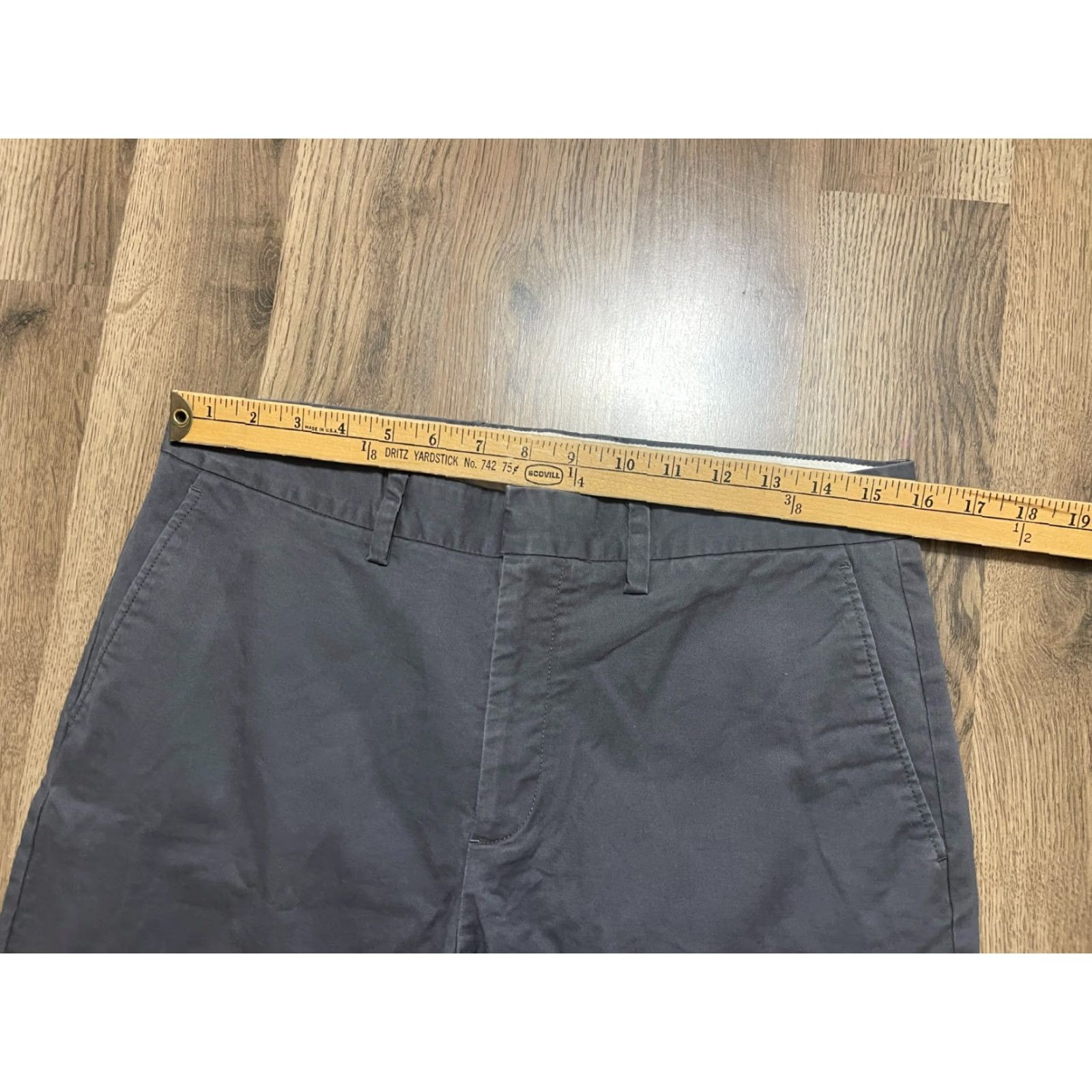 J.Crew J.Crew Pants Men's 32/34 Gray Flex Bedford Straight Leg Pockets Casual Regular Inseam 34 Size US 32 / EU 48 - 5 Thumbnail