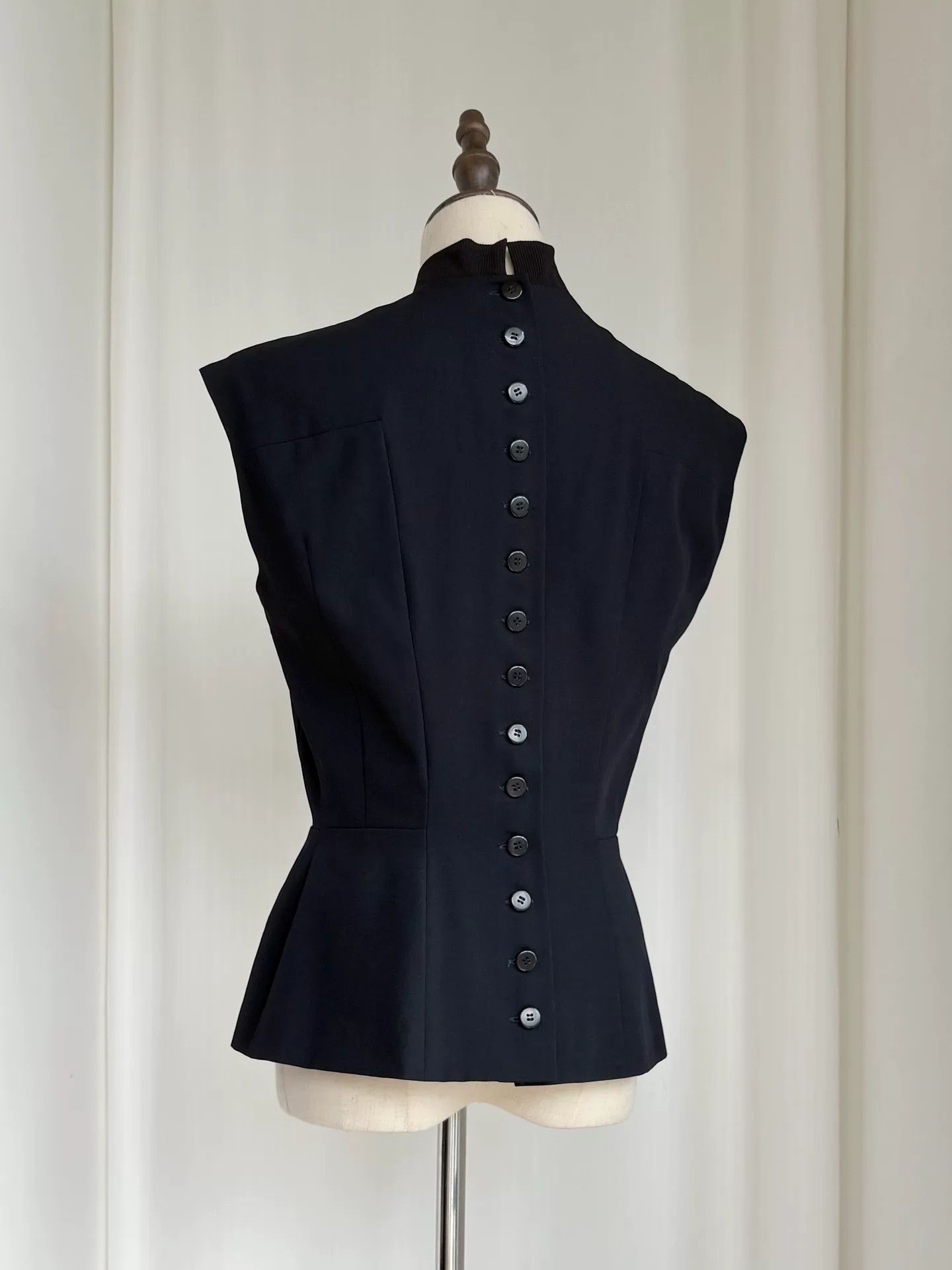 Y's Y’s by Yohji Yamamoto Back Button Vest Size M / US 6-8 / IT 42-44 - 1 Thumbnail