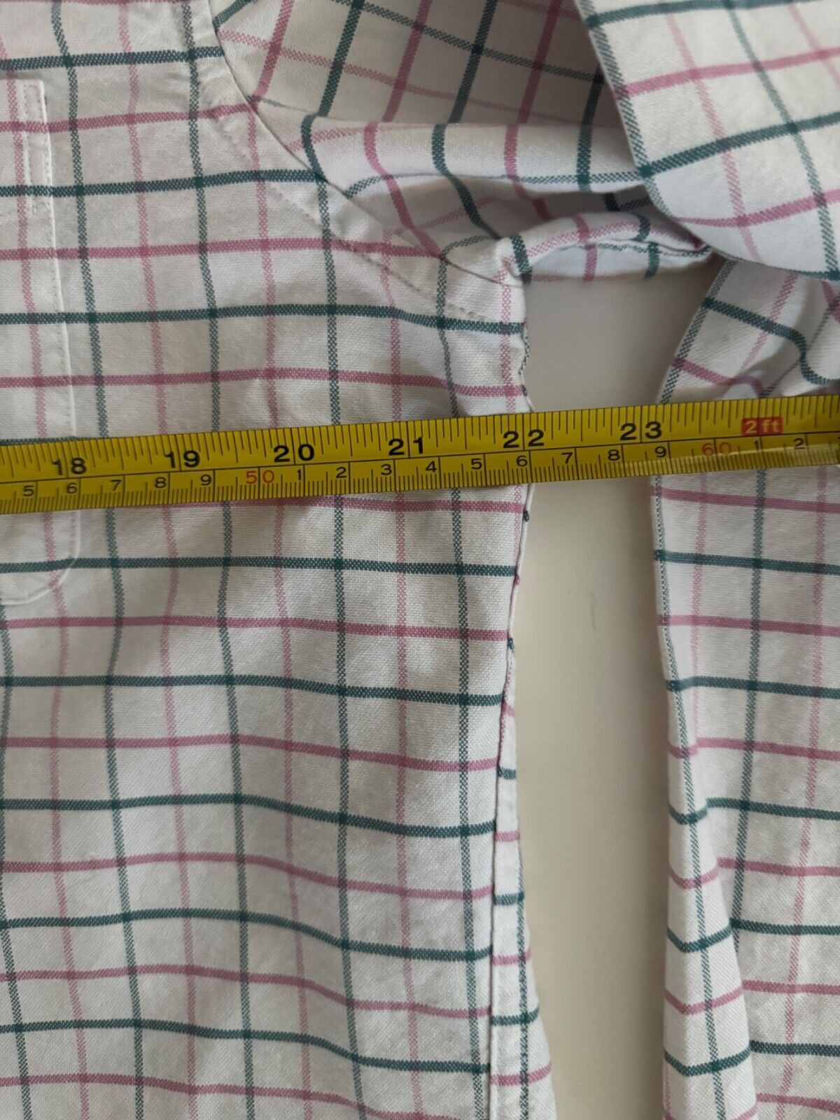 J.Crew J Crew Mens L Flex Oxford Shirt Button Down Green Red Check Size US L / EU 52-54 / 3 - 5 Thumbnail