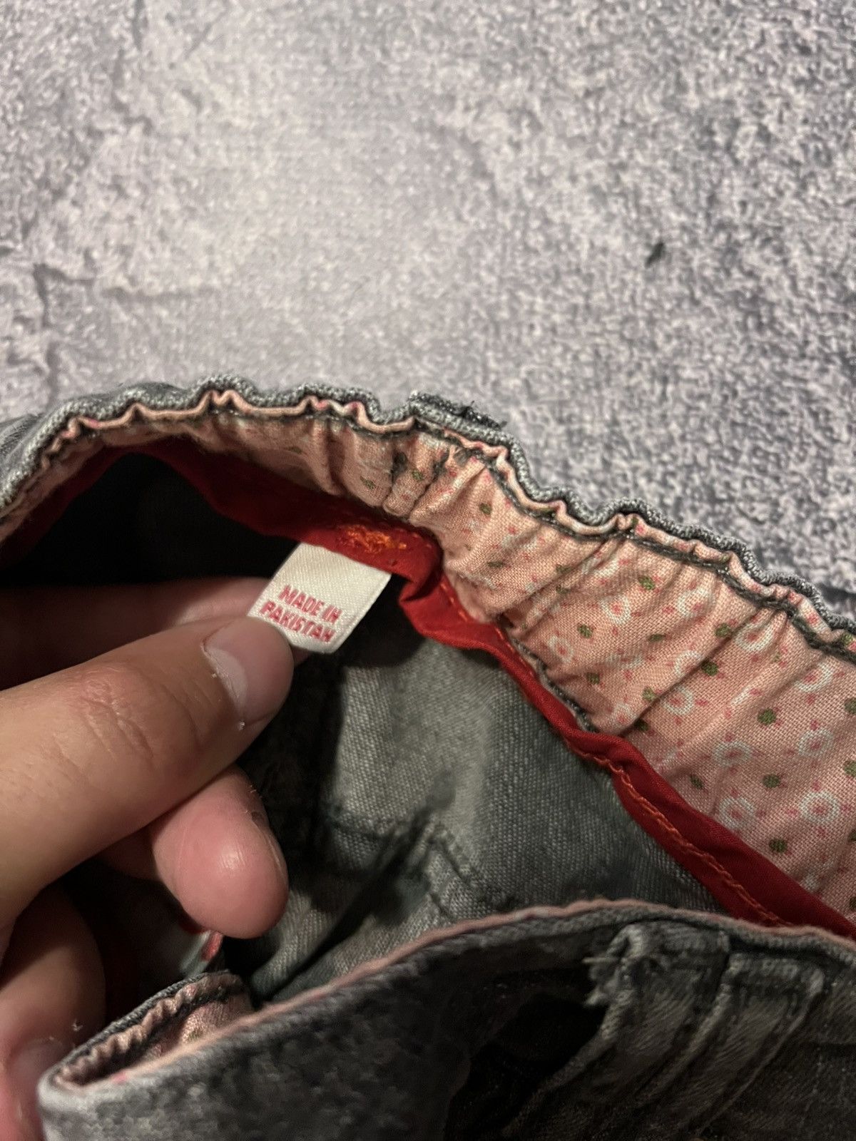 Japanese Brand SWAG Destroyed Japanese Grunge Jean / Flared Retro Gray 90 Size US 34 / EU 50 - 7 Thumbnail