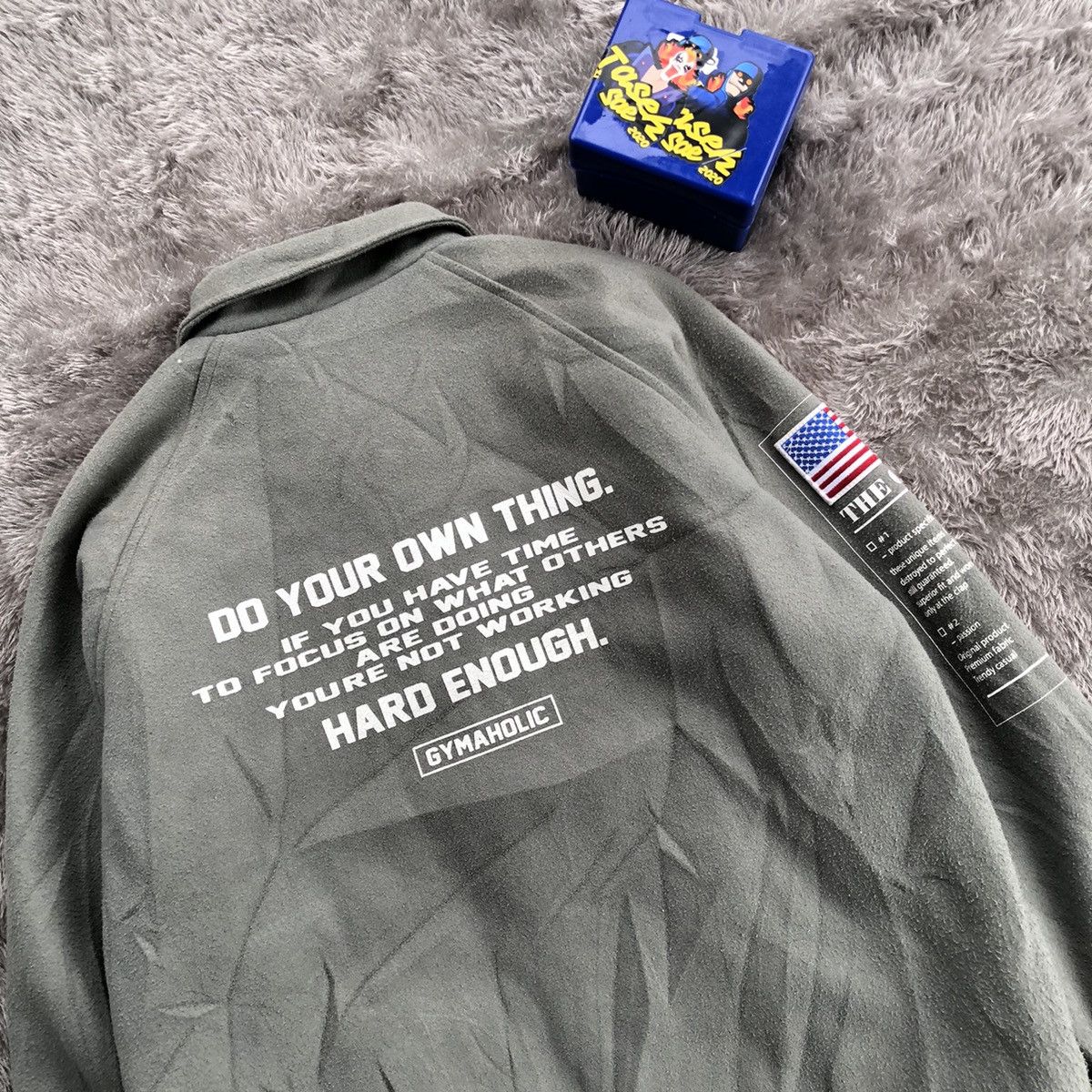 Japanese Brand The Clap Woll Coach Jacket Size US L / EU 52-54 / 3 - 3 Thumbnail