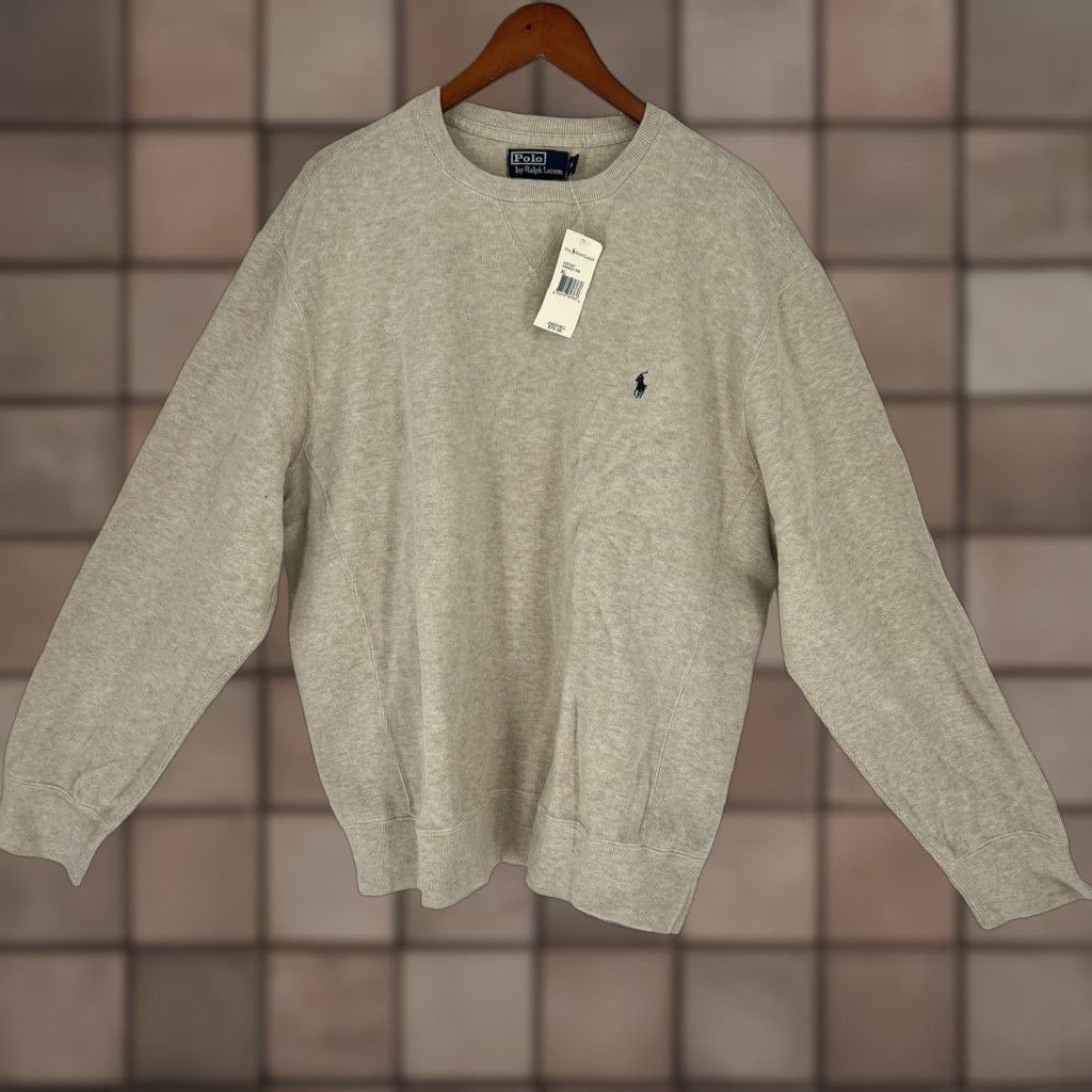 Ralph Lauren **Ralph Lauren XL Beige Crewneck Sweatshirt Sweater** User: Ralph Lauren XL Beige Crewneck Sweatshirt Sweater Size US XL / EU 56 / 4 - 1 Thumbnail