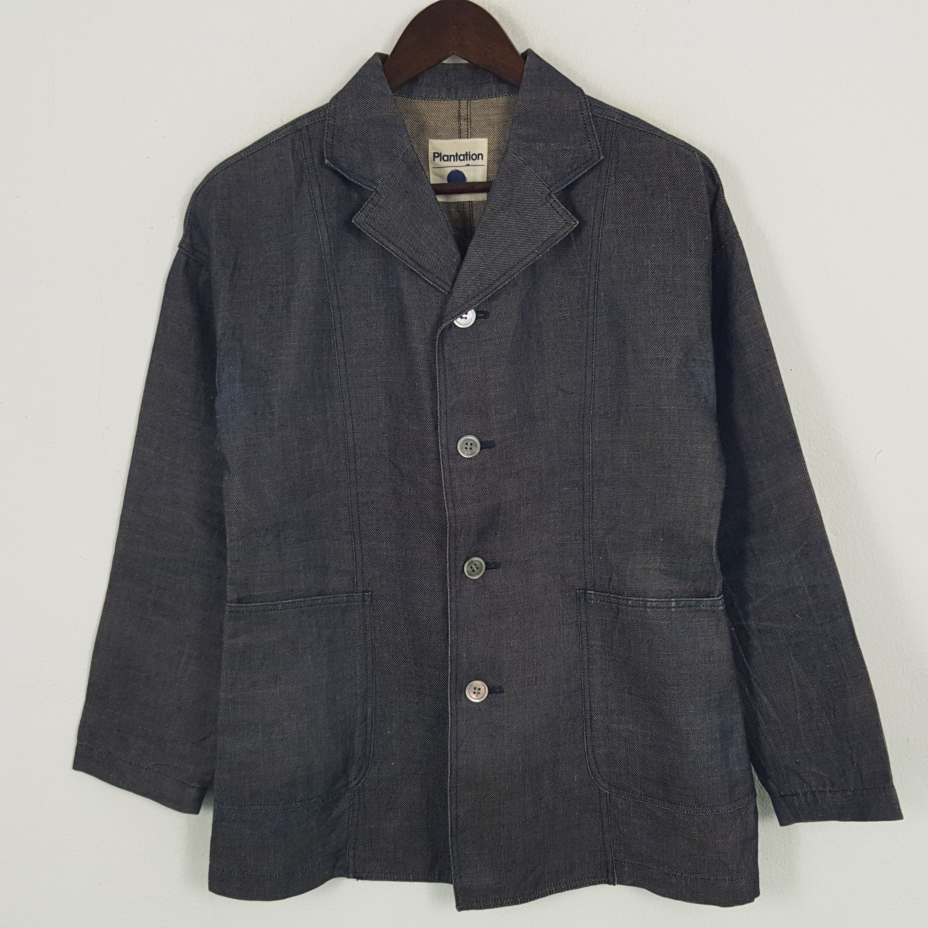Issey Miyake × Japanese Brand × Vintage Vintage Plantation by Issey Miyake Button Coat Jacket Size US S / EU 44-46 / 1 - 1 Thumbnail