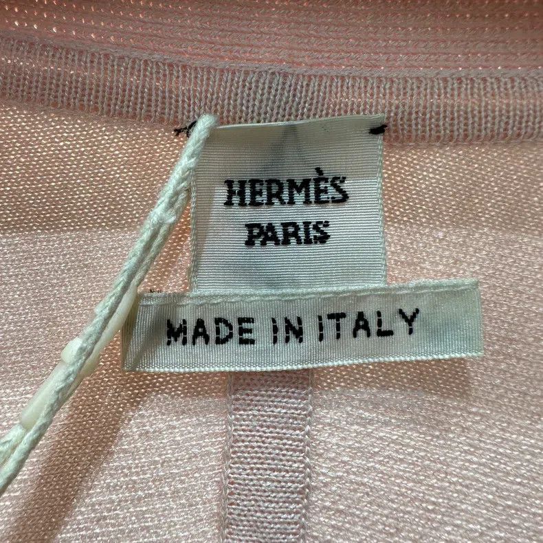 Hermes Hermes Slogan Pattern Silk Long Cardigan Size XS / US 0-2 / IT 36-38 - 3 Thumbnail