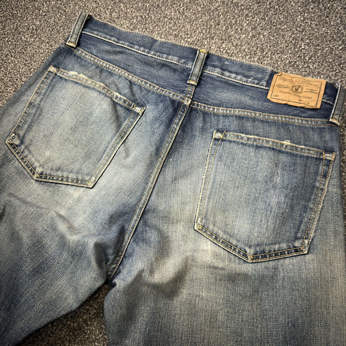 Denim & Co. Archive Japanese 90s Back Number Limited Edition Denim Size US 33 - 8 Thumbnail