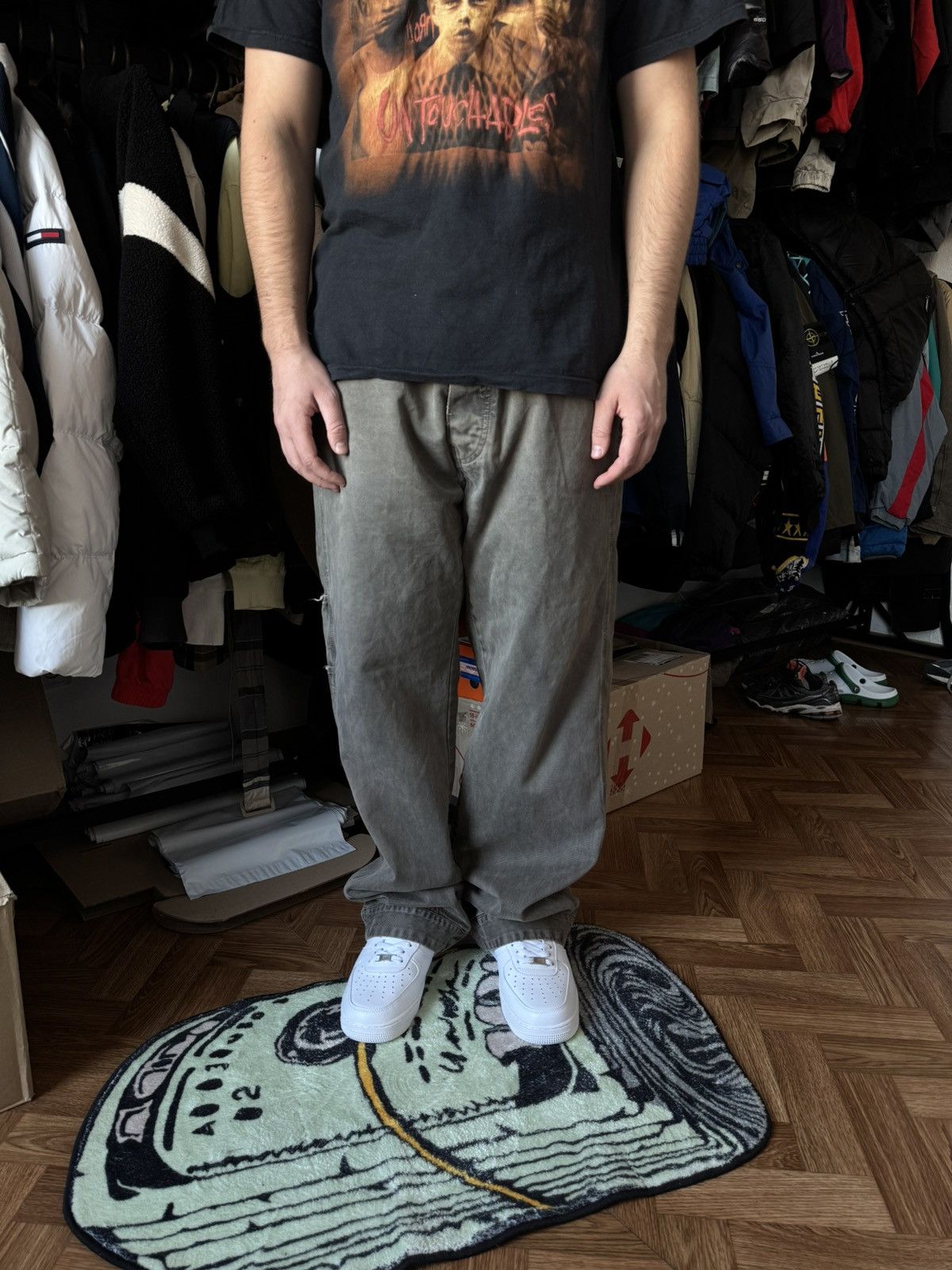 Diesel × Vintage ‼️Diesel 00s Avant-Garde denim pants cargo jeans Size US 35 - 18 Thumbnail