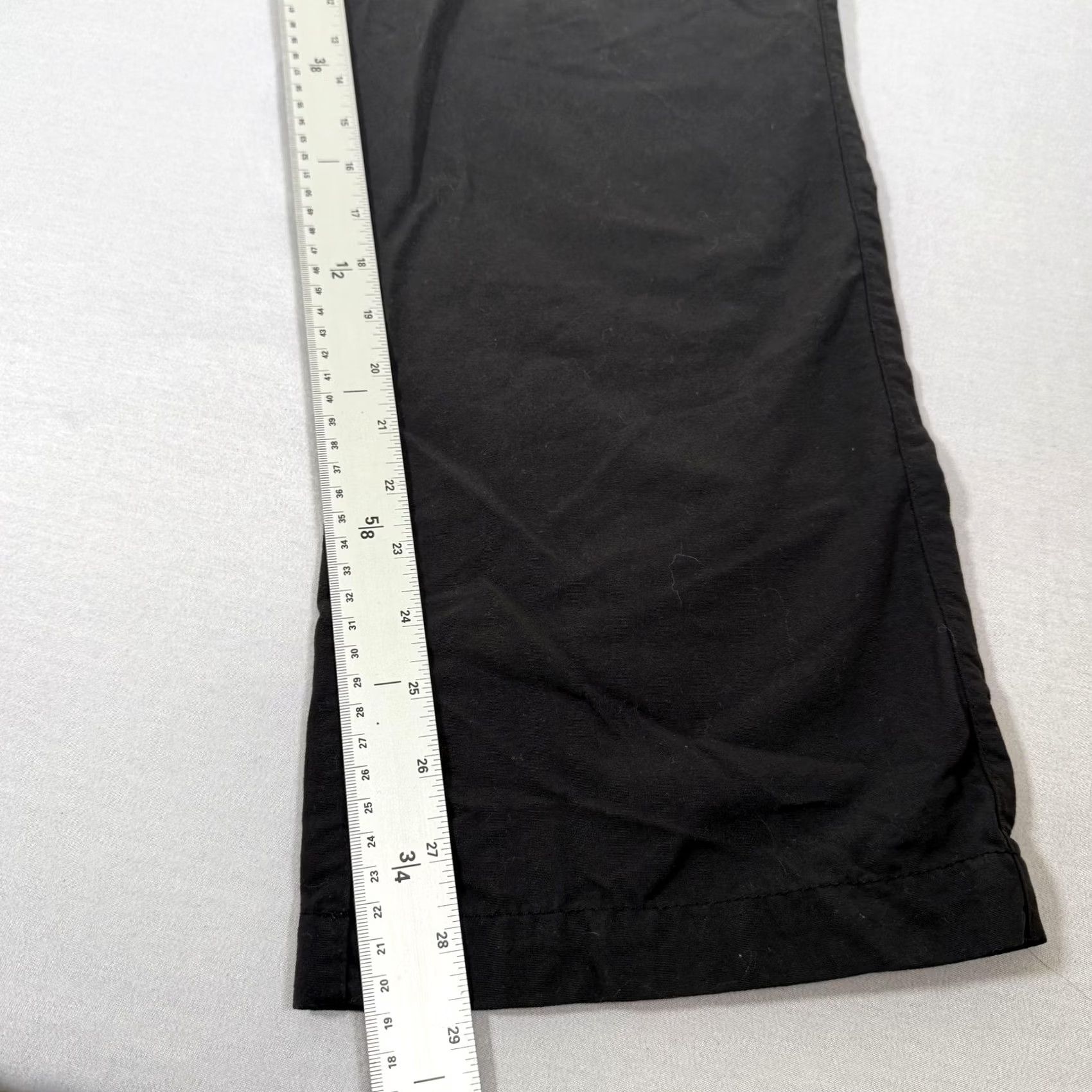 Vintage Clothing Arts Pants Mens Black 38x30 Pick Pocket Proof Travel Chino Lightweight Size US 38 / EU 54 - 4 Thumbnail