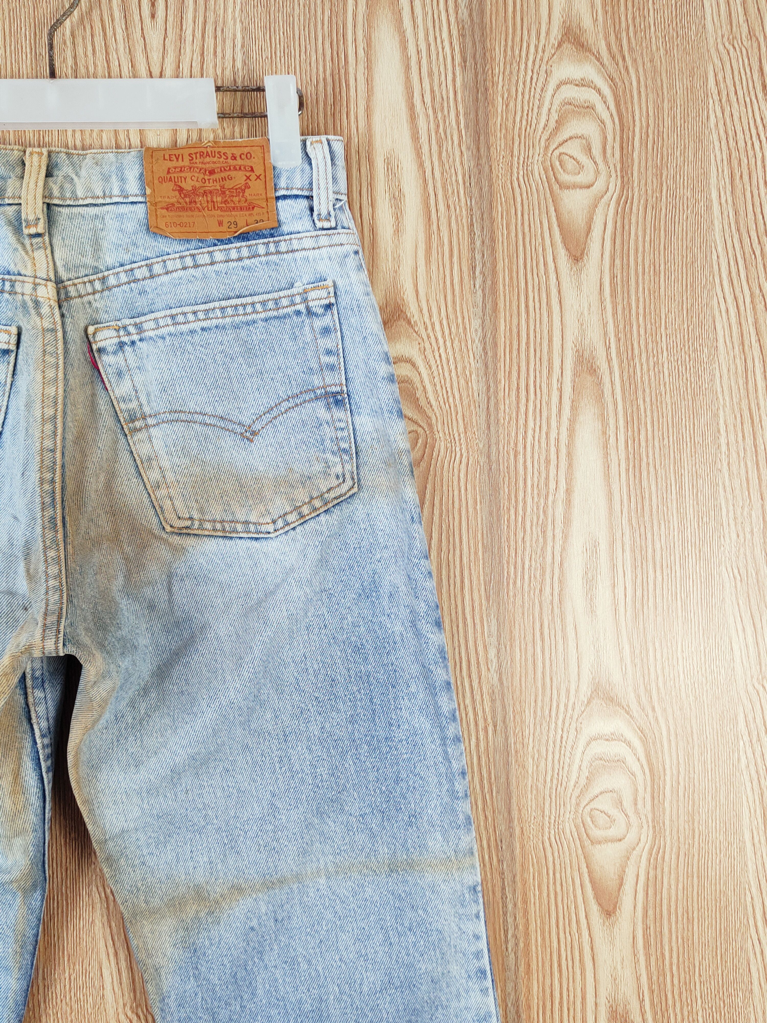 Levi's Levi's vintage Blue Distressed Ripped Jeans #W789 Size US 28 / EU 44 - 11 Thumbnail