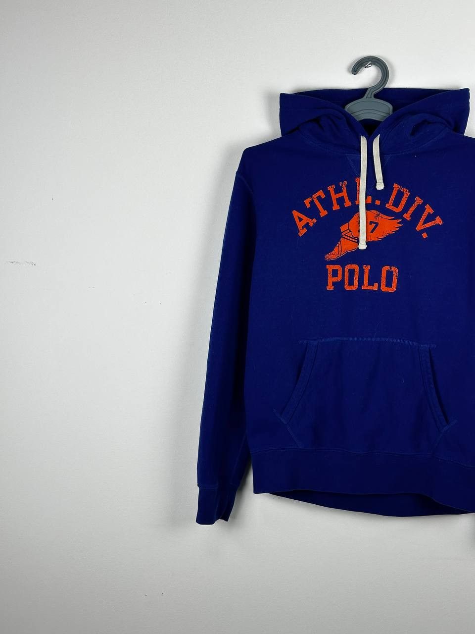 Polo Ralph Lauren × Ralph Lauren × Vintage Vintage Ralph Lauren Blue NY Hoodie Size US M / EU 48-50 / 2 - 2 Thumbnail