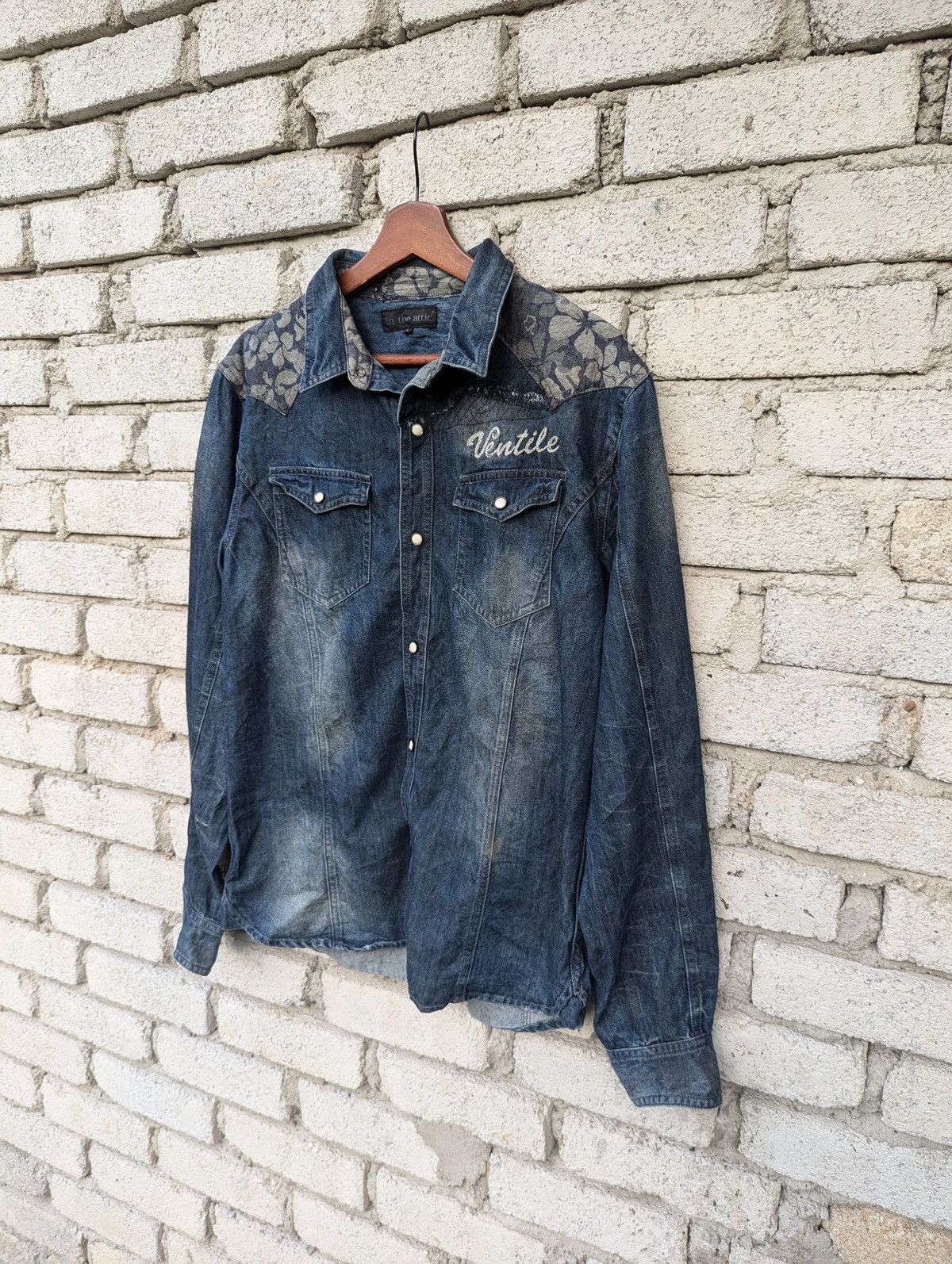 In The Attic In The Attic Chambray Shirt Button Long Sleeve Size US L / EU 52-54 / 3 - 2 Thumbnail