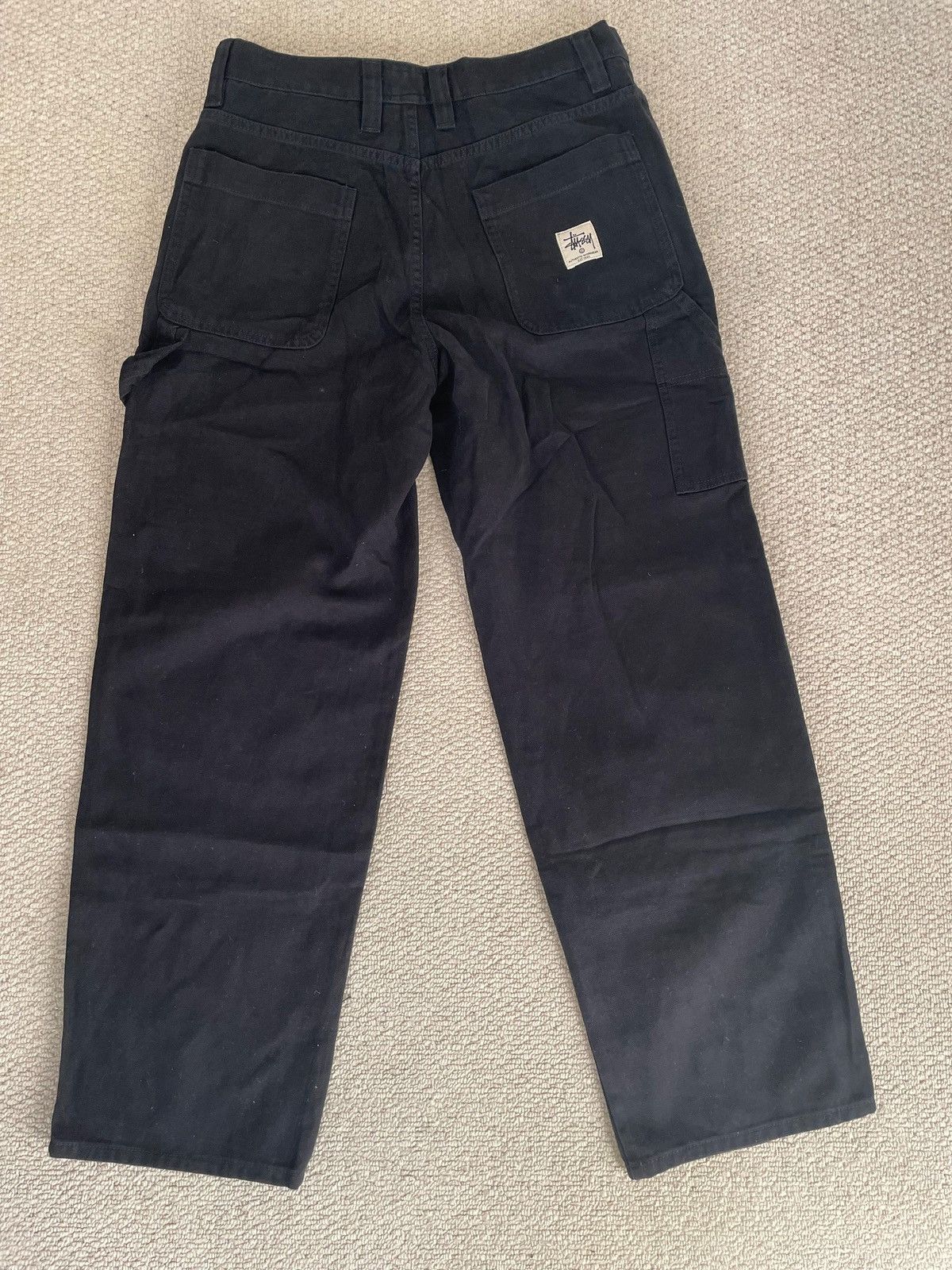 Stussy Stüssy Work Pant Denim Black Size US 30 / EU 46 - 1 Thumbnail