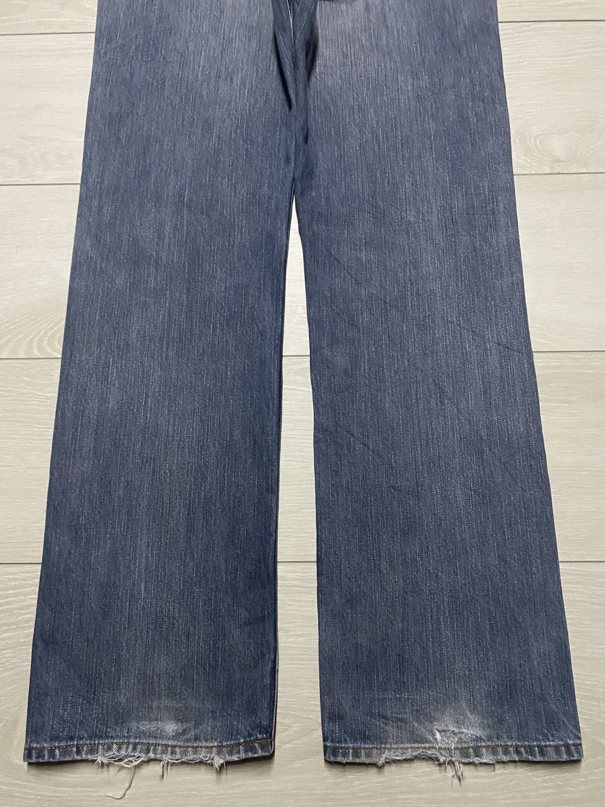 Engineered Garments × Uniqlo Vintage Japanese Brand Uniqlo Faded Wash Distressed Loose Size US 32 / EU 48 - 6 Thumbnail