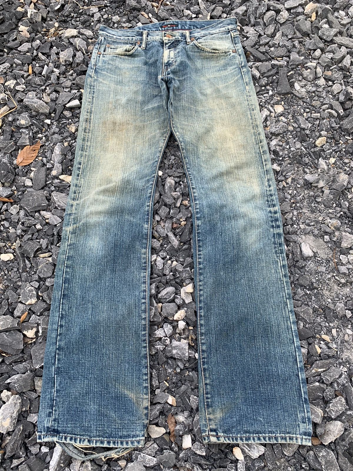 Kapital RED EAR PAUL SMITH SELVEDGE JAPANESE DISTRESSED DENIM Size US 32 / EU 48 - 3 Thumbnail