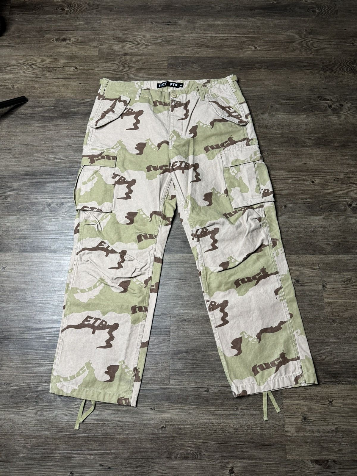 Fuck The Population FTP x FUCT CAMO CARGOS Size US 36 / EU 52 - 2 Thumbnail