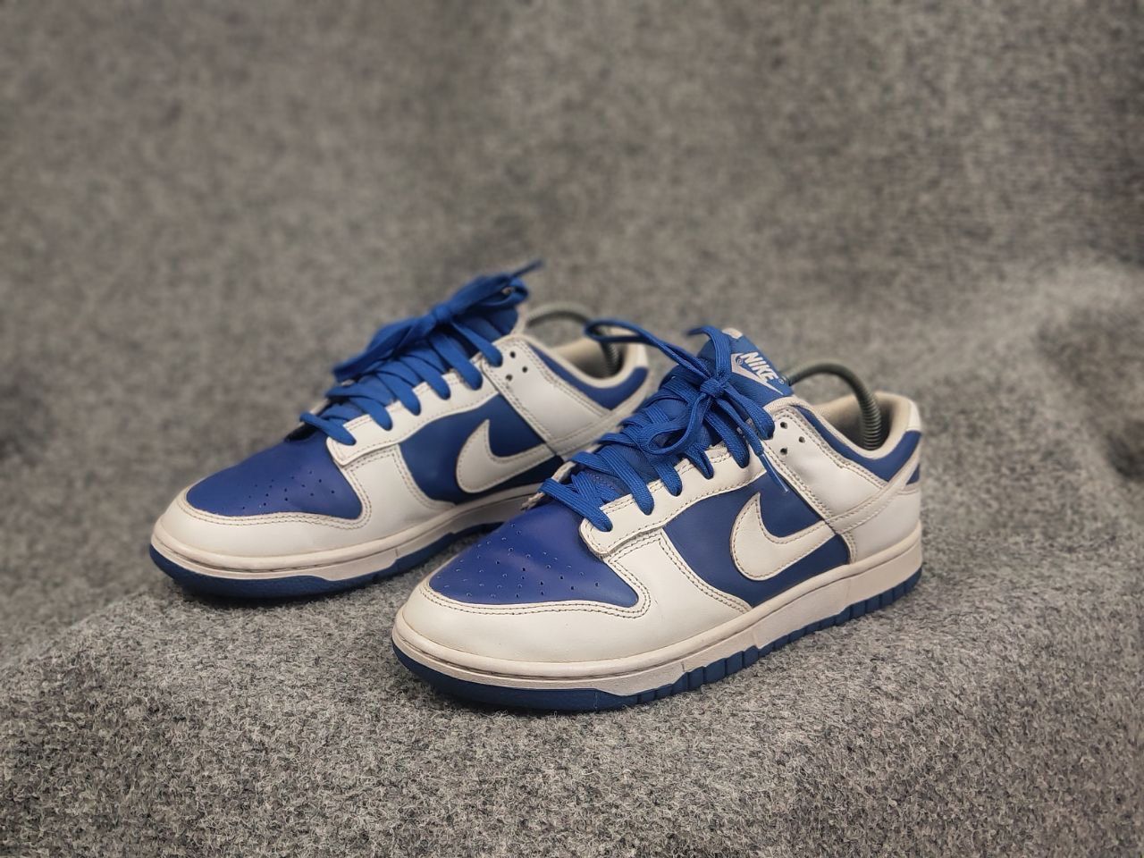 Nike Nike Dunk Low Retro Racer Blue Leather Sneakers Vintage Size US 9 / EU 42 - 10 Thumbnail