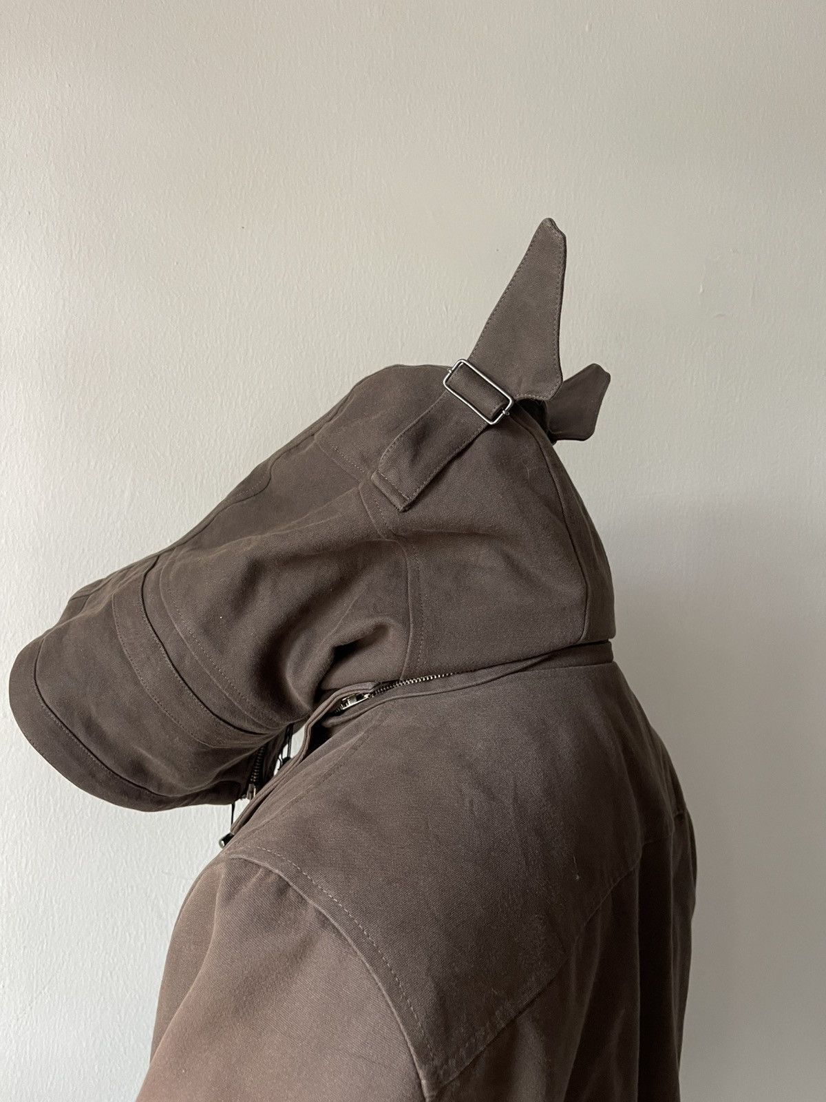 Hussein Chalayan Hussein Chalayan Hooded Bomber Jacket AW05 -"In Shadows" #98 Size US M / EU 48-50 / 2 - 10 Thumbnail