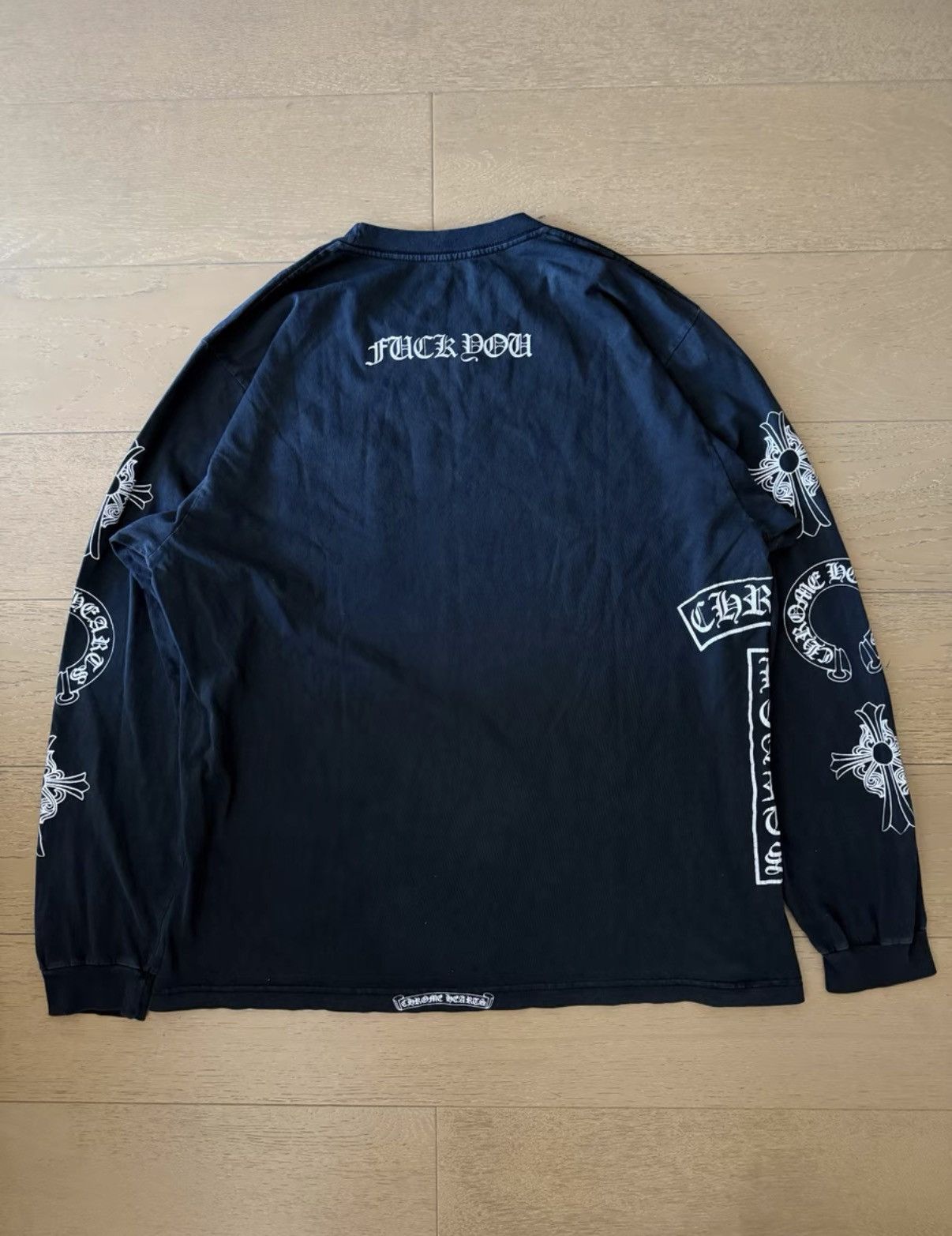 Chrome Hearts Chrome Hearts Soap & Water Washed Long Sleeve Tee K40 Size US XL / EU 56 / 4 - 2 Thumbnail