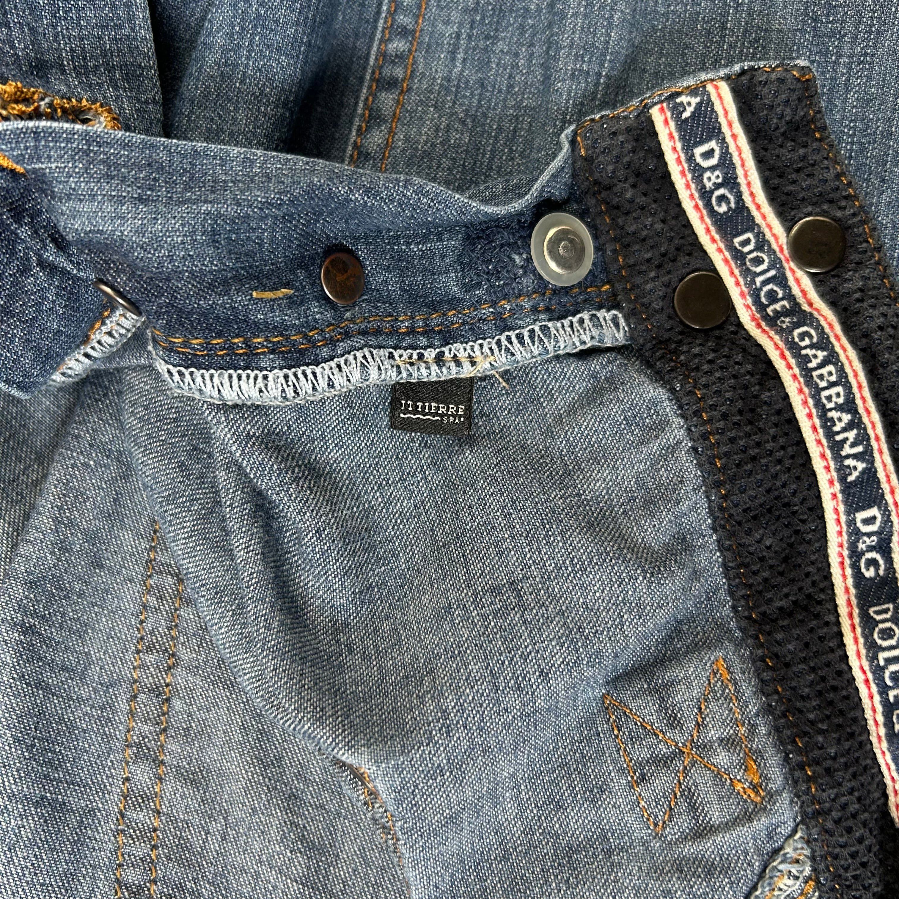 Dolce & Gabbana Dolce & Gabbana 2003 Cargo Denim Jeans Size US 36 / EU 52 - 8 Thumbnail