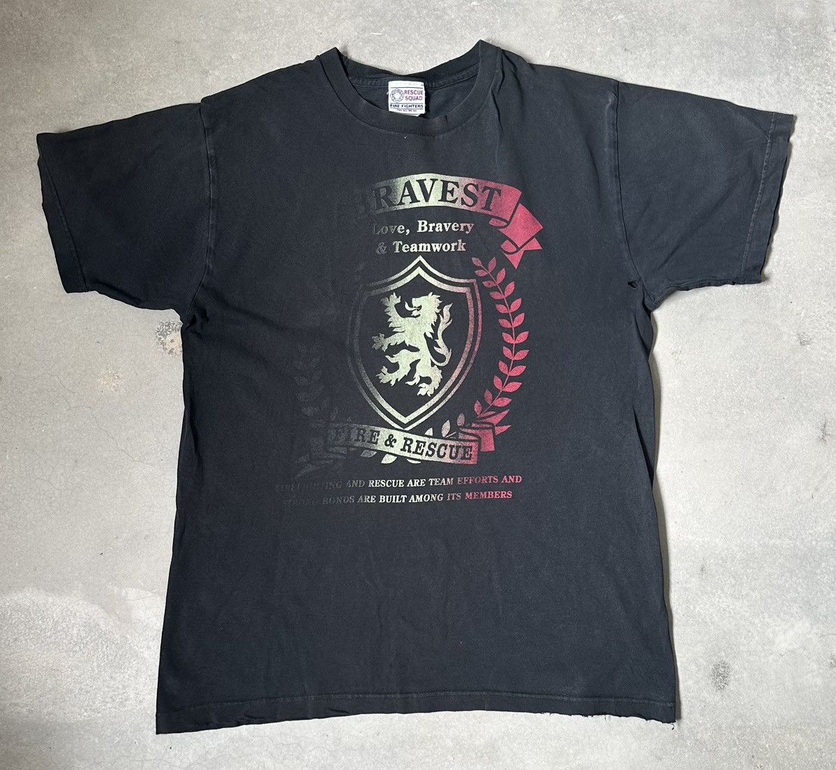 Vintage BRAVEST SQUAR JAPAN TEE Size US M / EU 48-50 / 2 - 1 Thumbnail