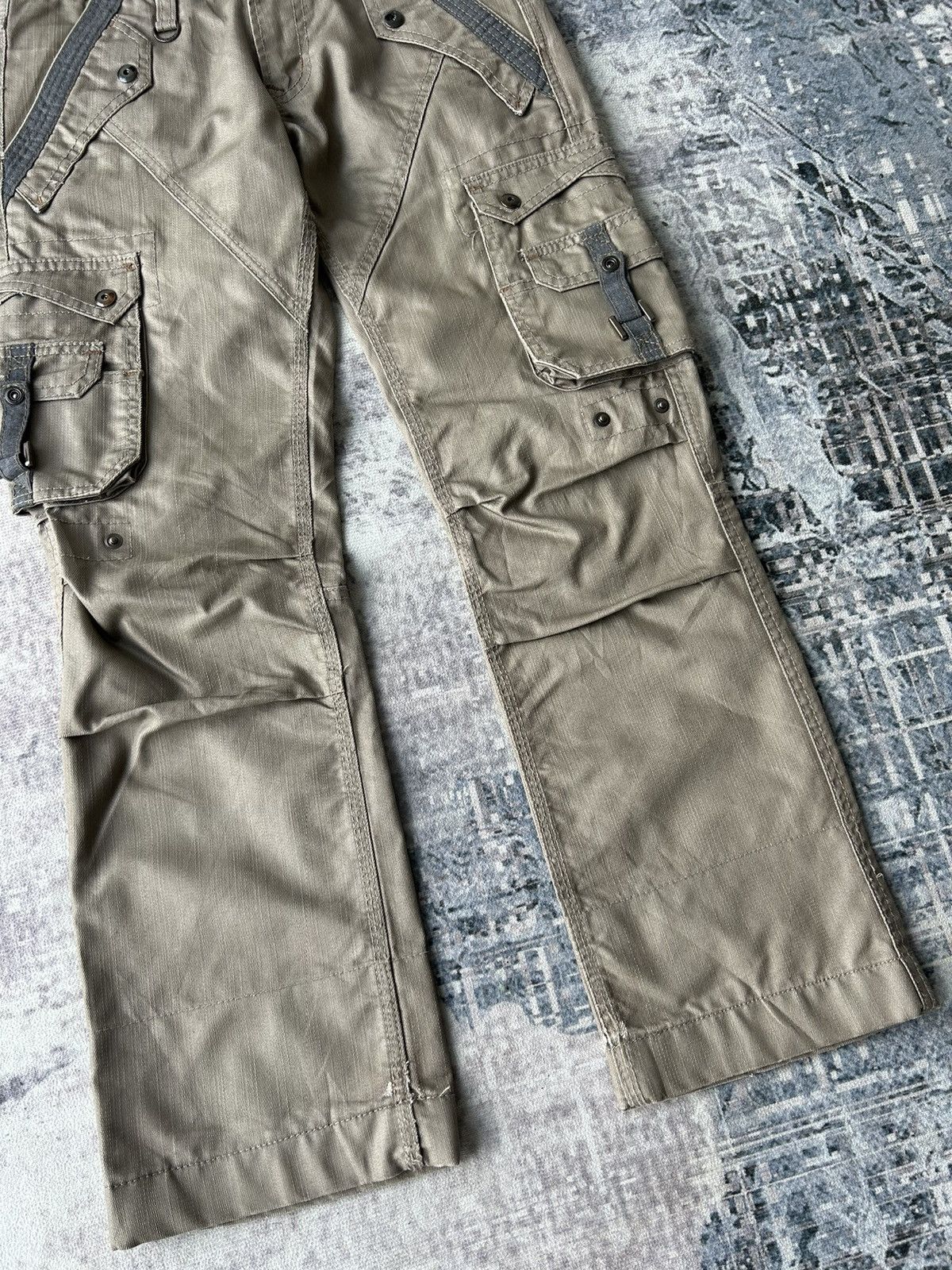 Japanese Brand Tactical Cargo Bondage Nicole Club Pants Size US 30 / EU 46 - 7 Thumbnail