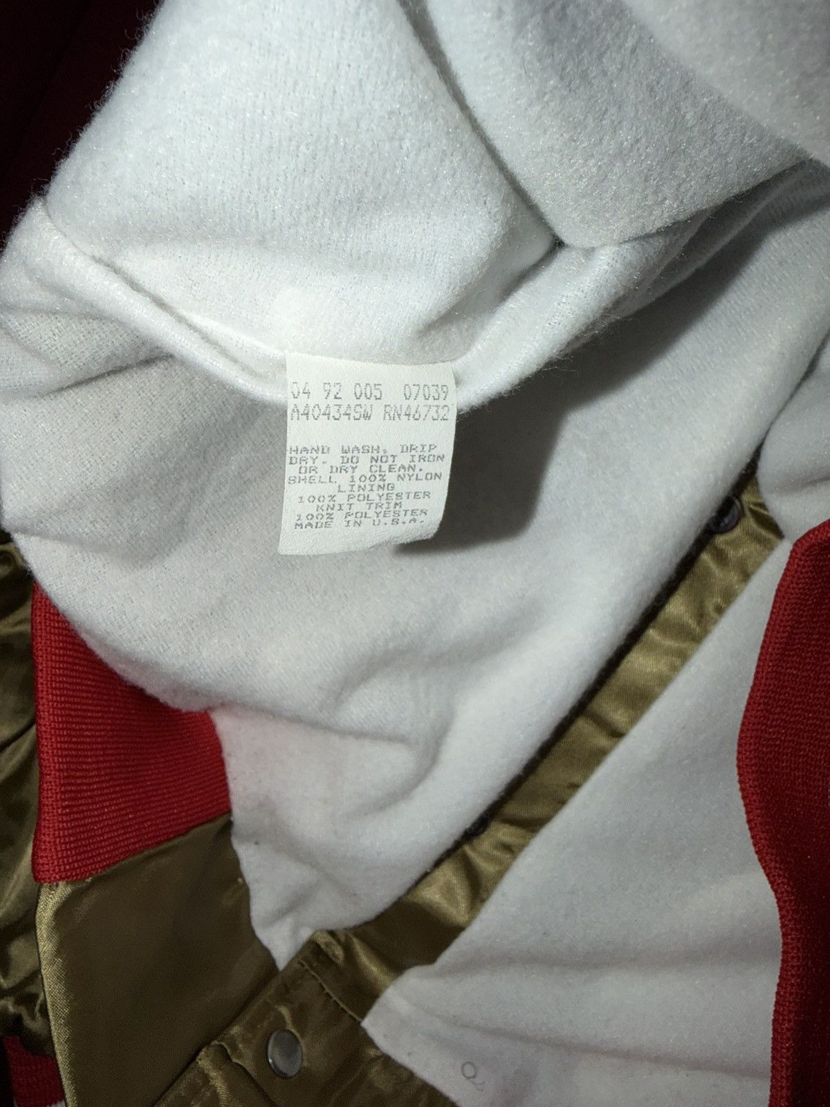 Chalk Line Chalk line SF 49ers jacket Size US M / EU 48-50 / 2 - 4 Thumbnail