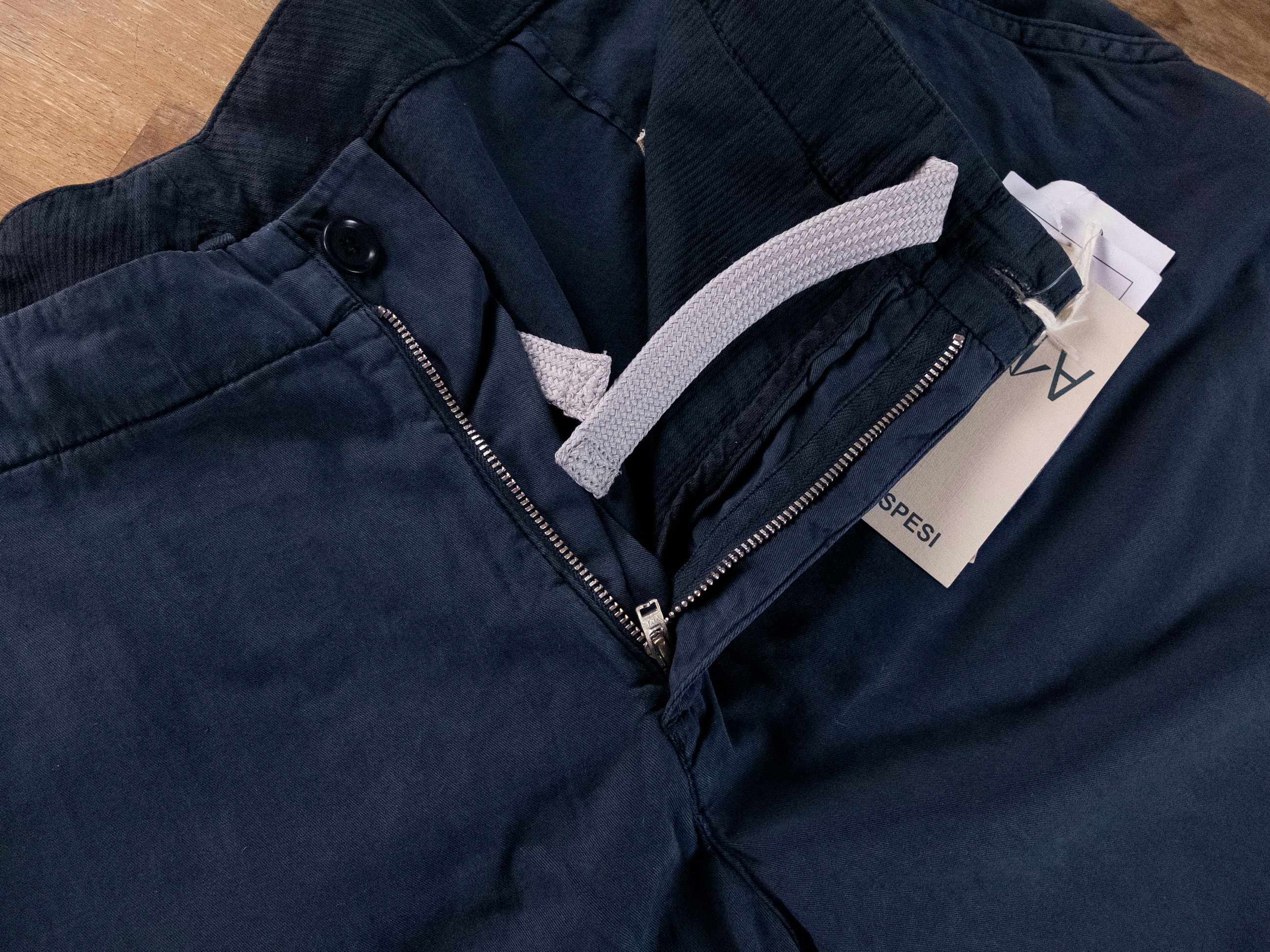 Aspesi ASPESI navy blue lyocell cotton bermuda shorts Size 38 Size US 38 / EU 54 - 4 Thumbnail