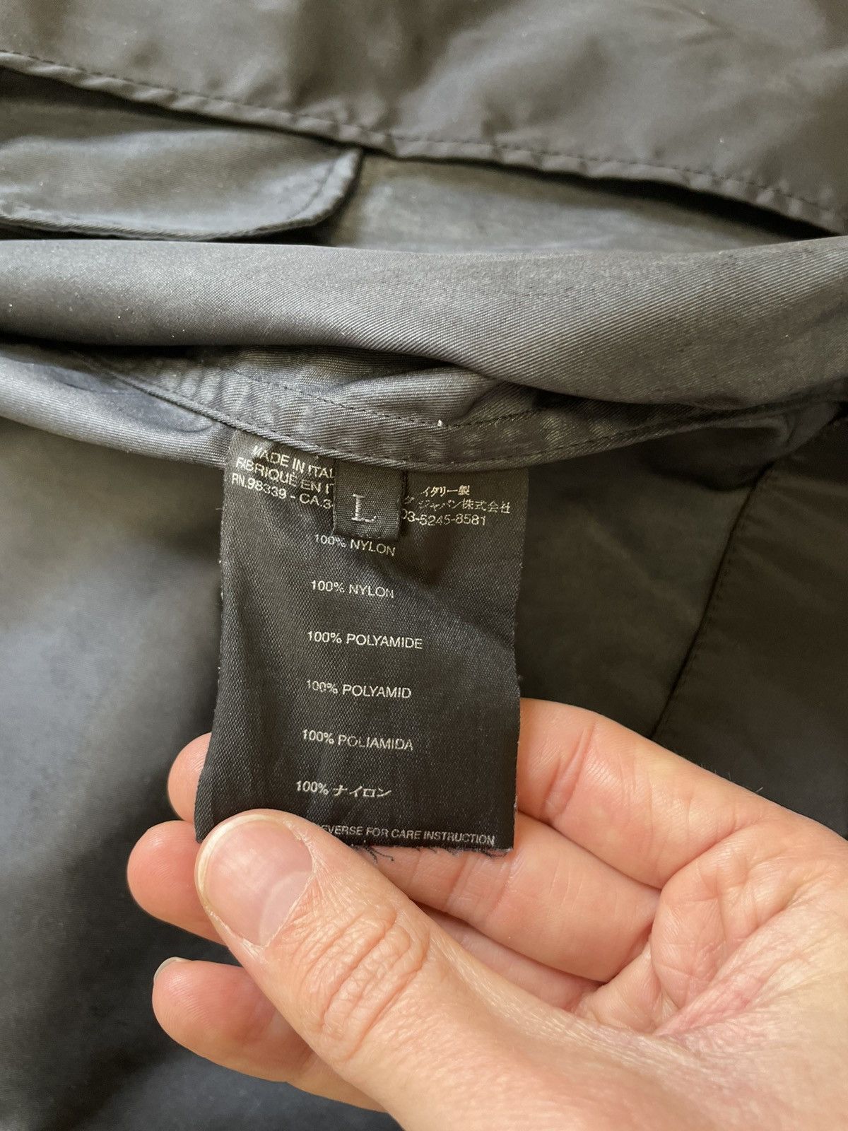 Prada Early 2000s Cropped Nylon Work Jacket Size US M / EU 48-50 / 2 - 11 Thumbnail