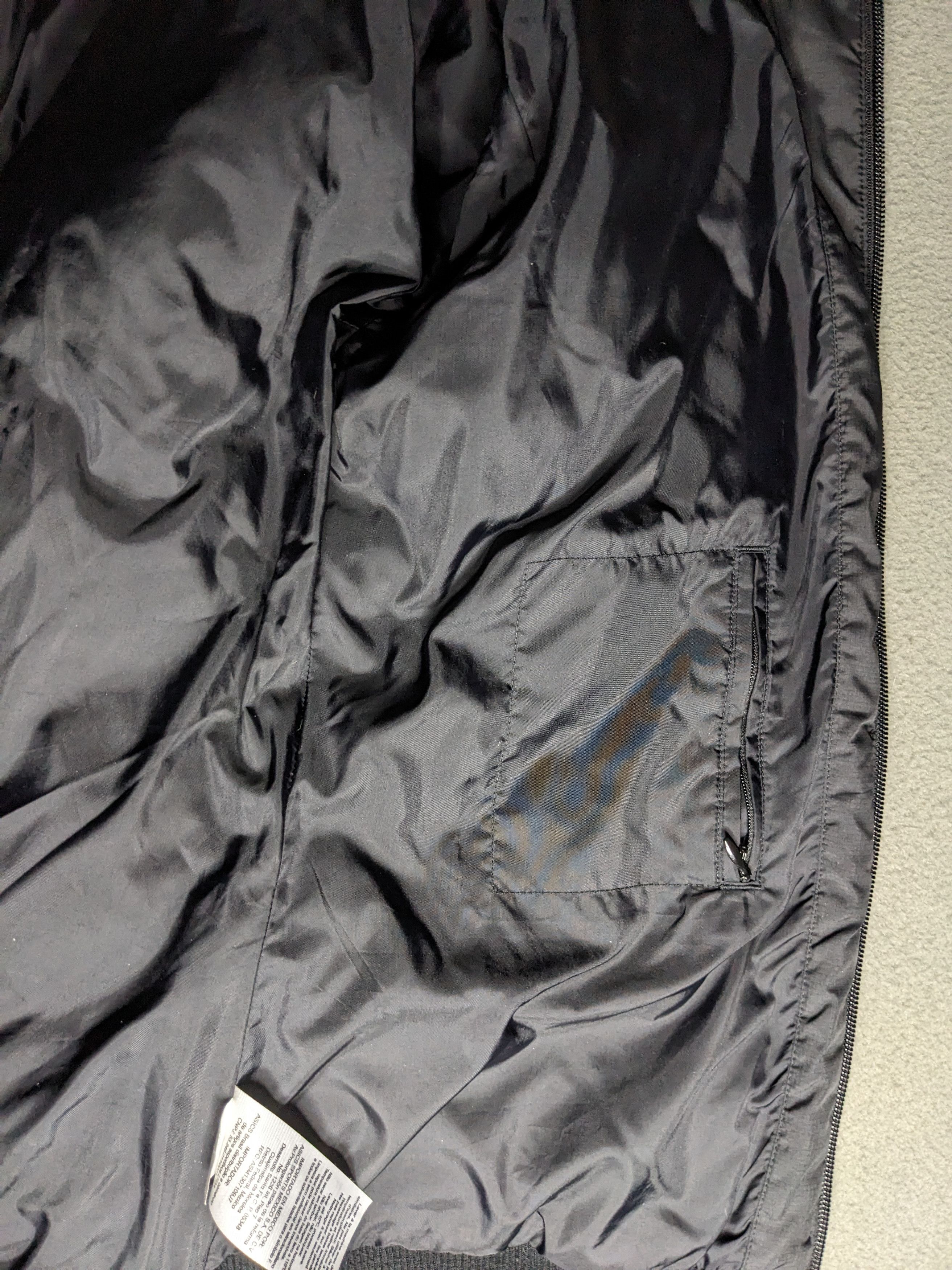 Asics Asics Quilted Puffer Jacket Womens Medium Mock Neck Coat Size M / US 6-8 / IT 42-44 - 7 Thumbnail