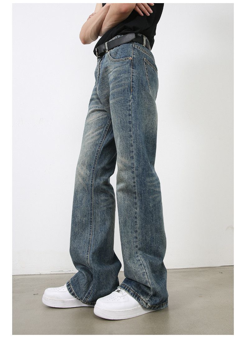 Japanese Brand × Jean Trendy American retro flared straight jeans Size US 32 / EU 48 - 5 Thumbnail