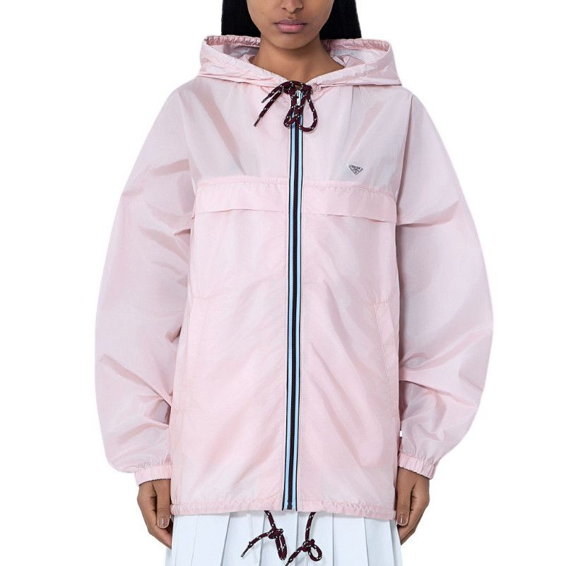 PRADA Pink Re-Nylon Jacket New And Authentic (Women's size:I