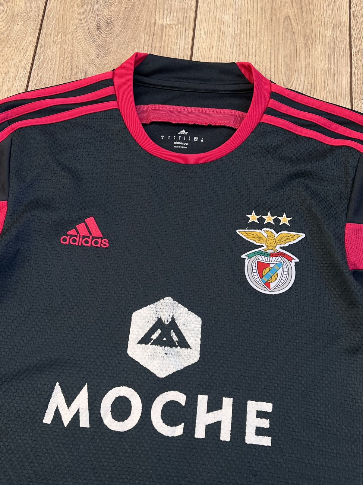Adidas Adidas SL Benfica 2013/14 Away Soccer Jersey Enzo Perez #8 Size US S / EU 44-46 / 1 - 3 Thumbnail