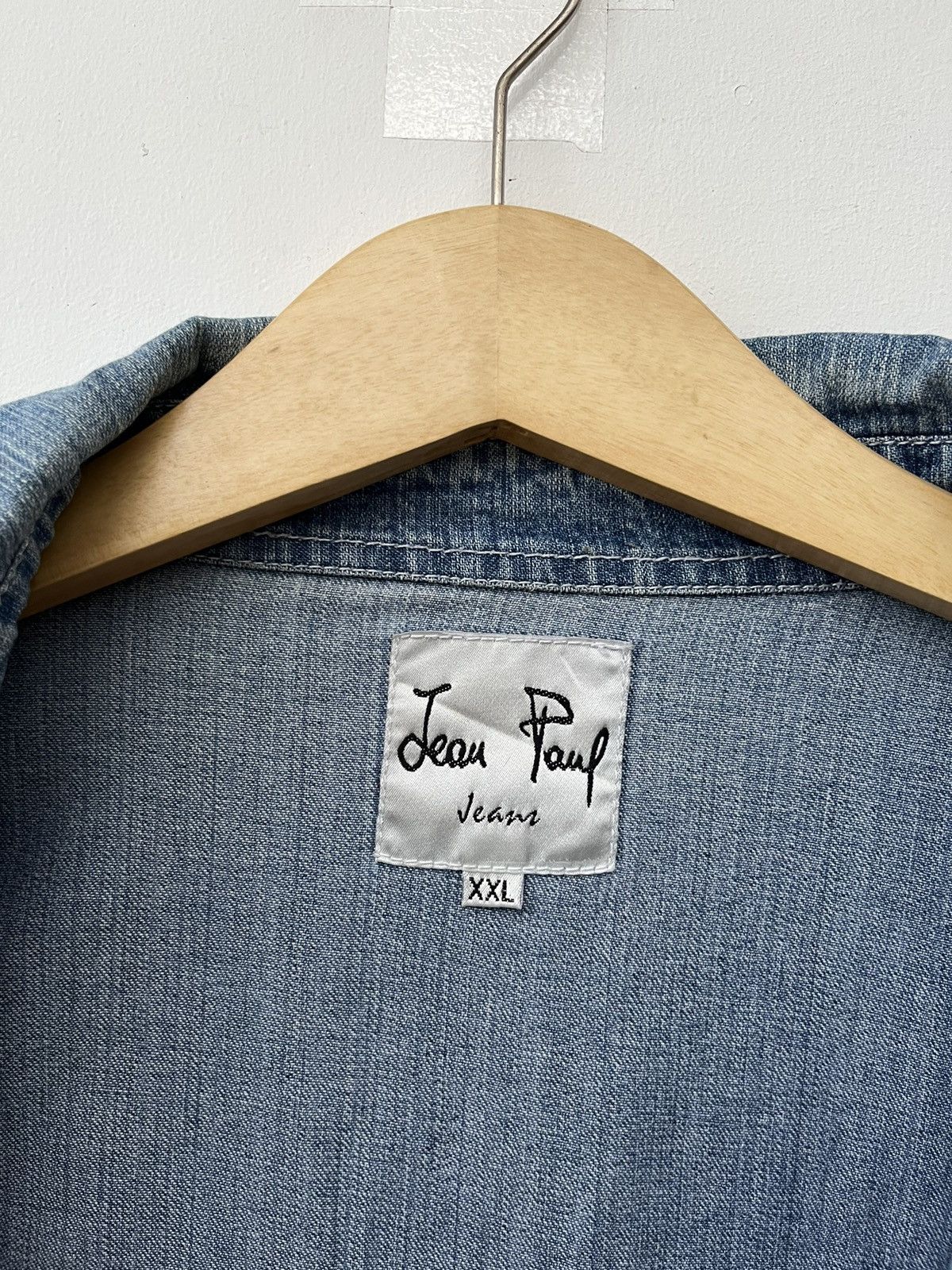 Jean Paul Gaultier Vintage JPG Cowboy Denim Shirt Size US XXL / EU 58 / 5 - 8 Thumbnail