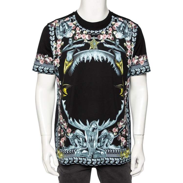 Givenchy Givenchy - S/S 14’ - Shark and Mermaid T-Shirt Size US XXS / EU 40 - 22 Thumbnail