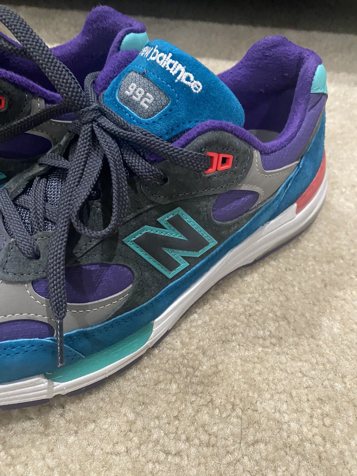 New Balance New Balance 992 Made in USA Purple Teal - M992TC - US10 |  Grailed